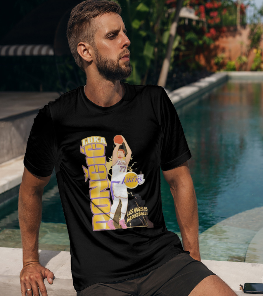 Los Angeles Lakers Luka Dončić Basketball 77 T-Shirt