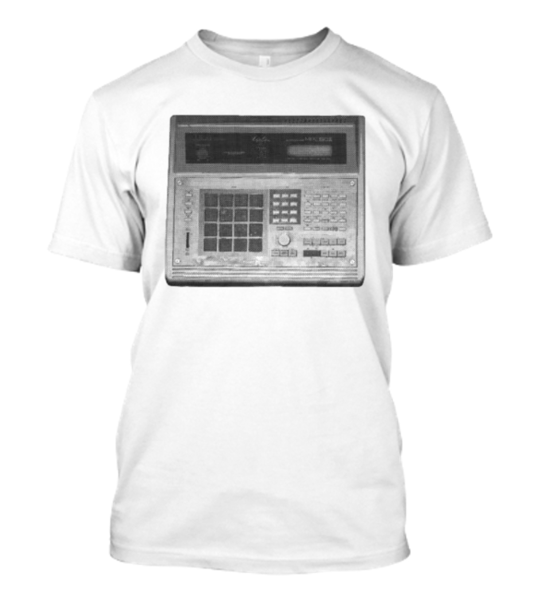 DJ Shadow Store Mo'wax Akai MPC Sequencer White T-Shirt