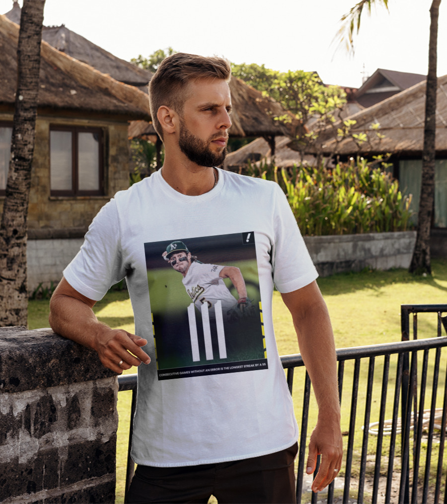 Jacob Wilson Athletics 111 Consecutive Errorless Games Record By Shortstop T-Shirt
