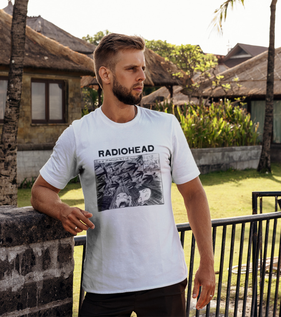 Radiohead W.A.S.T.E. Hq Store Motion Picture House T-Shirt