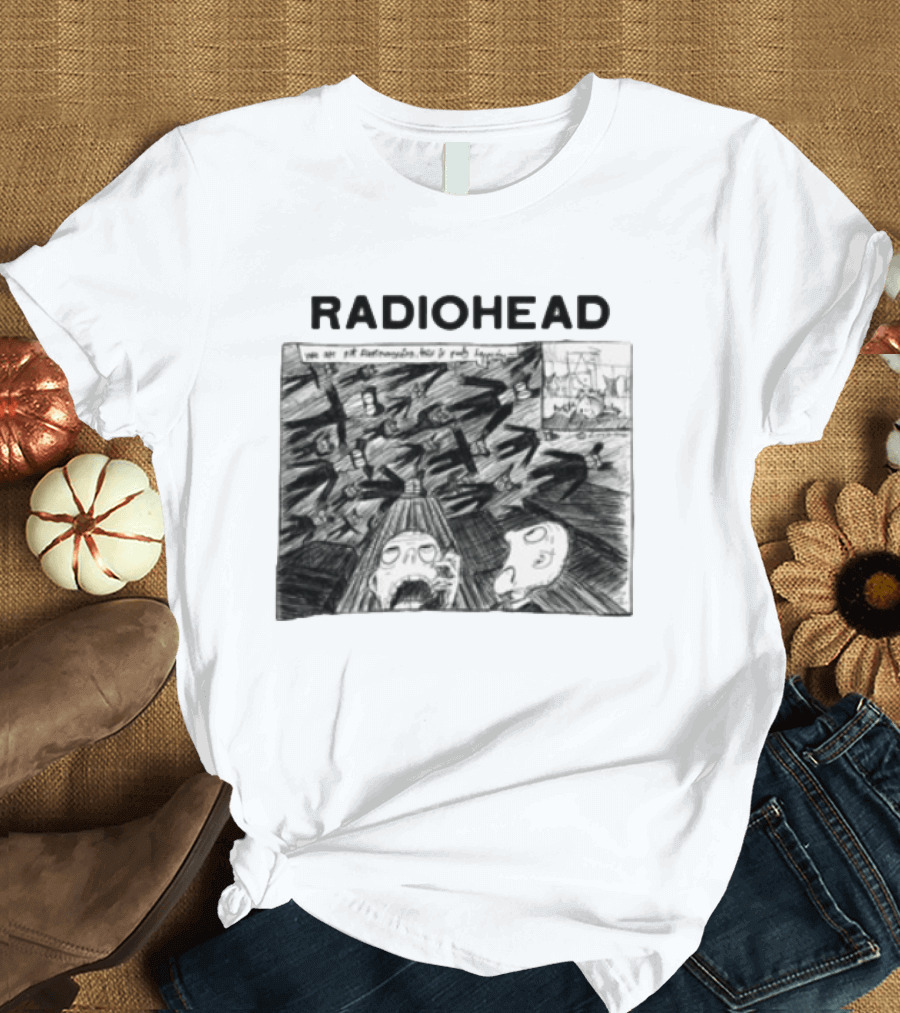 Radiohead W.A.S.T.E. Hq Store Motion Picture House T-Shirt