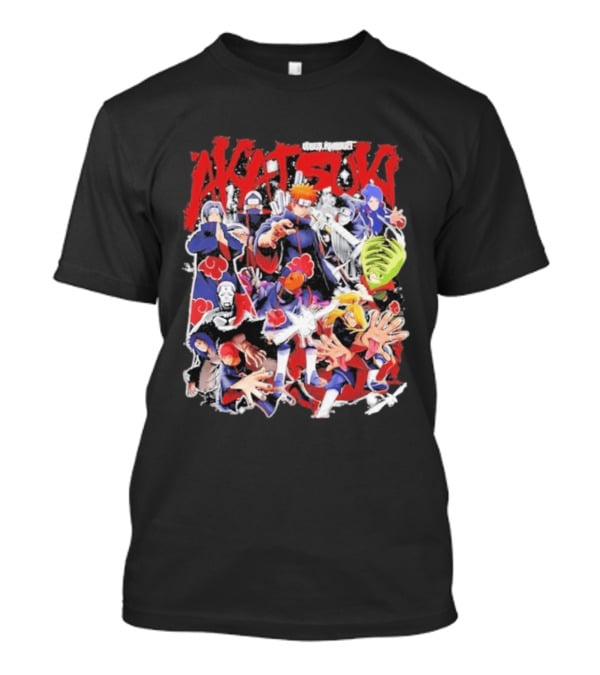 Akatsuki Vibes Konnect Naruto Anime Pain Characters Animation T-Shirt