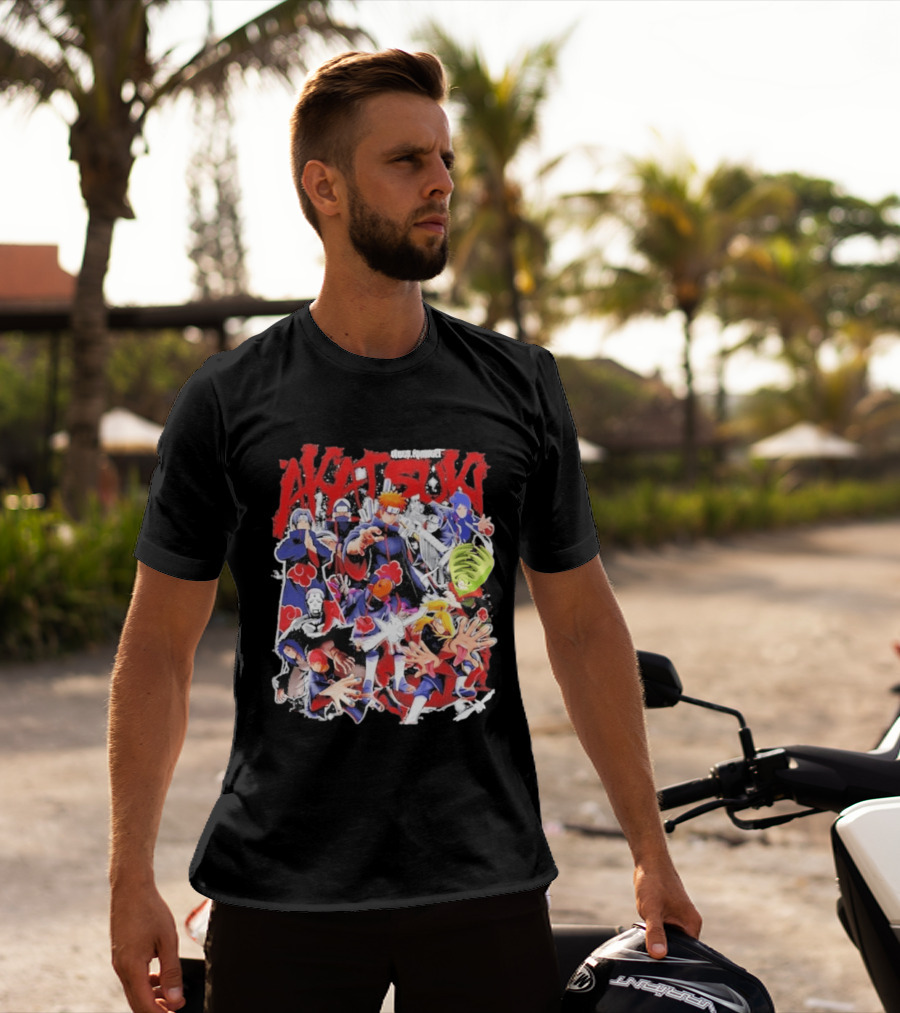 Akatsuki Vibes Konnect Naruto Anime Pain Characters Animation T-Shirt