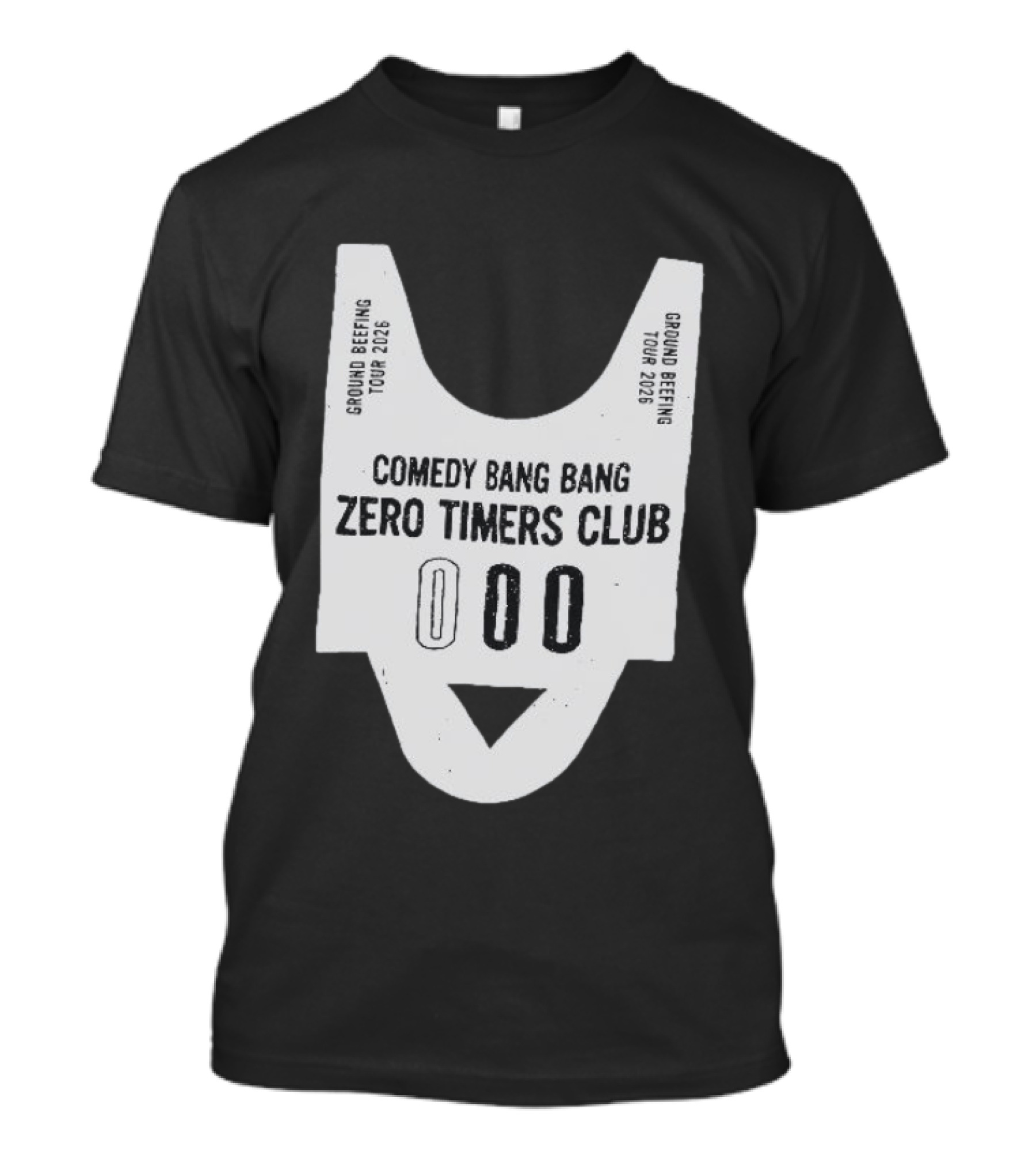 Comedy Bang Bang Zero Timers Club Ground Beefing Tour 2026 T-Shirt