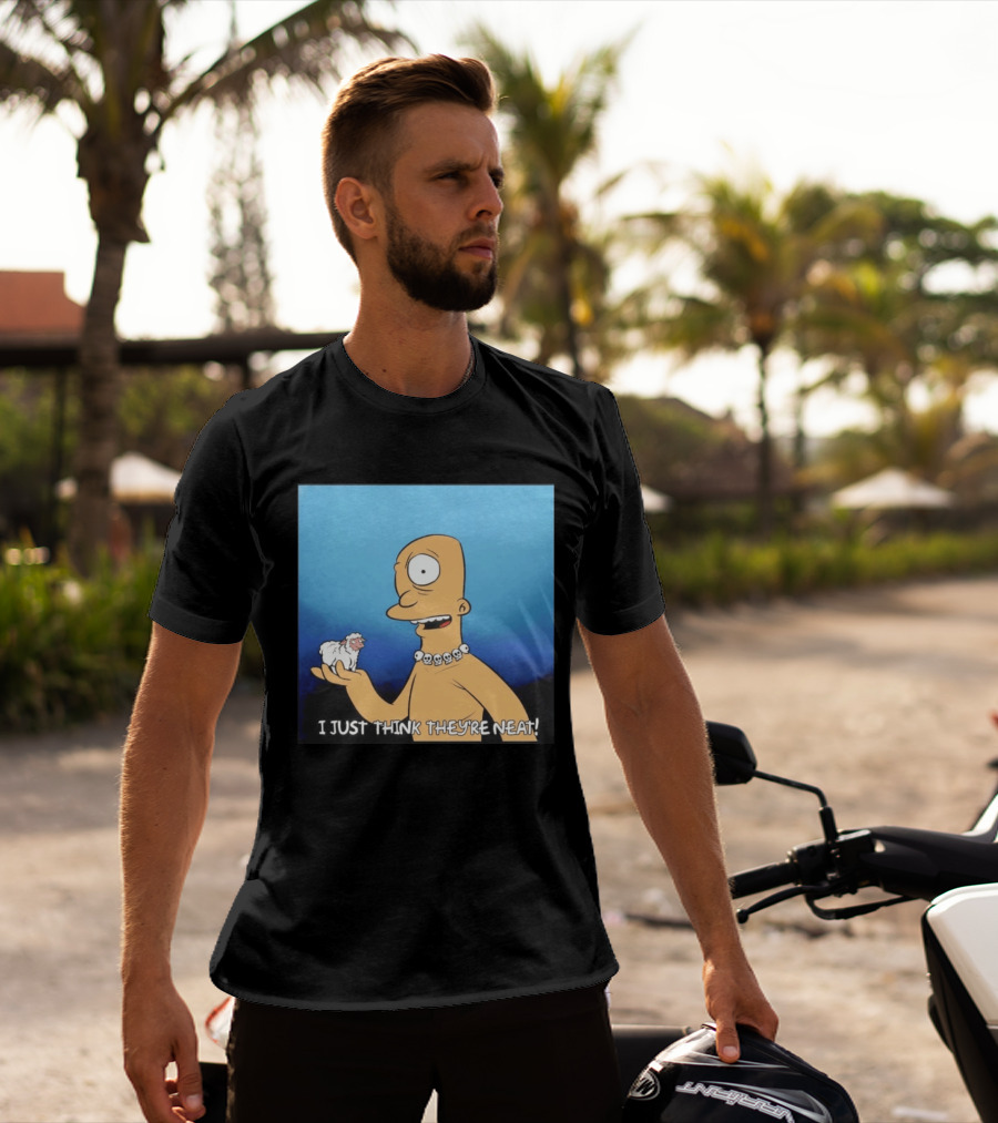Odyssey The Cyclops I Just Think They're Neat Funny Cartoon T-Shirt