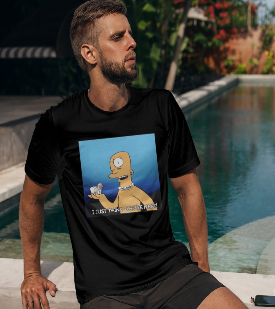 Odyssey The Cyclops I Just Think They're Neat Funny Cartoon T-Shirt