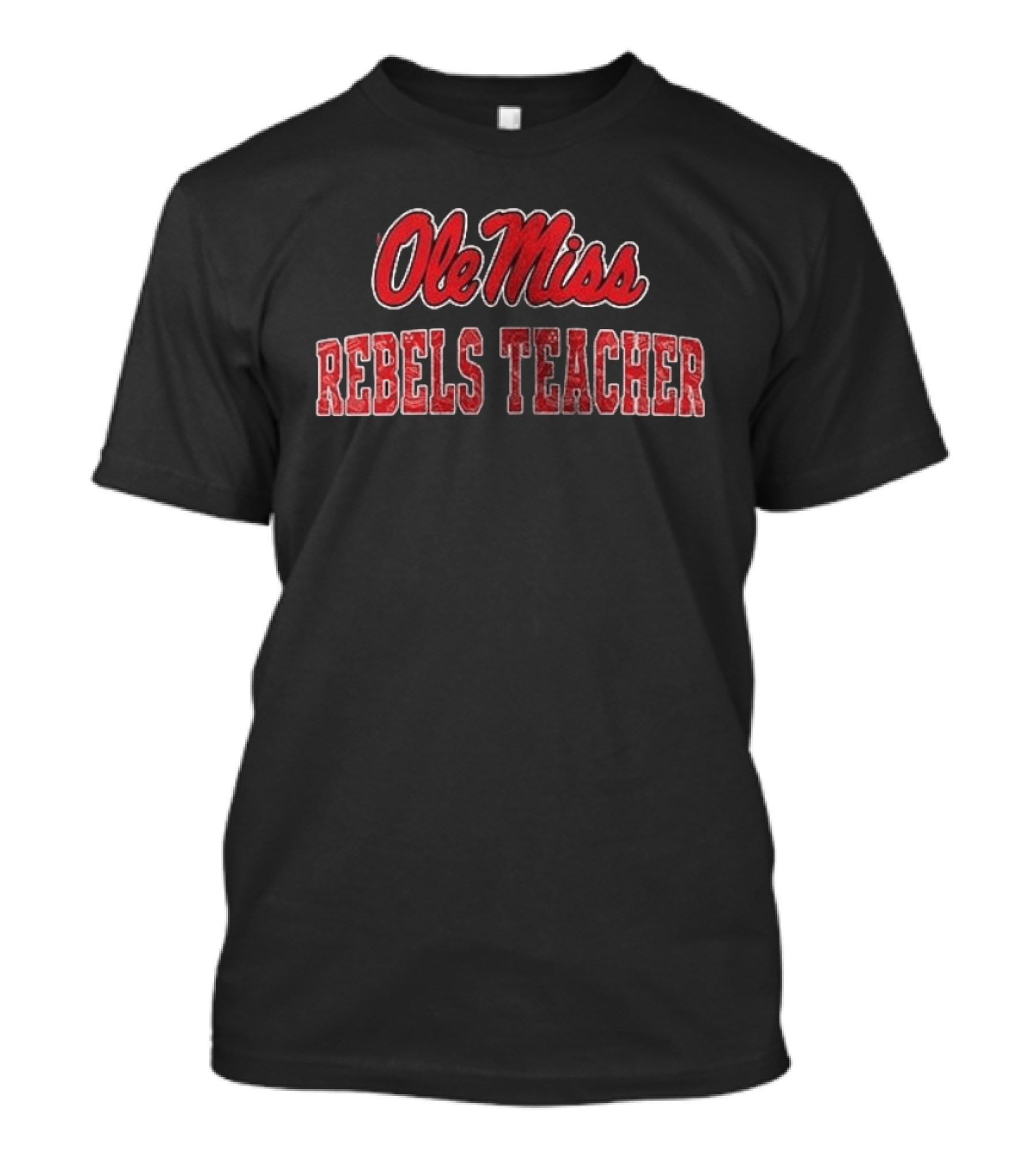 Ole Miss Rebels Teacher Football Fan T-Shirt