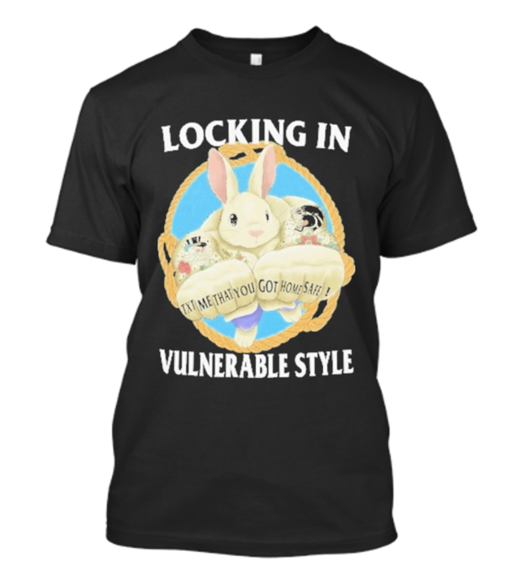 Locking In Vulnerable Style Rabbit T-Shirt