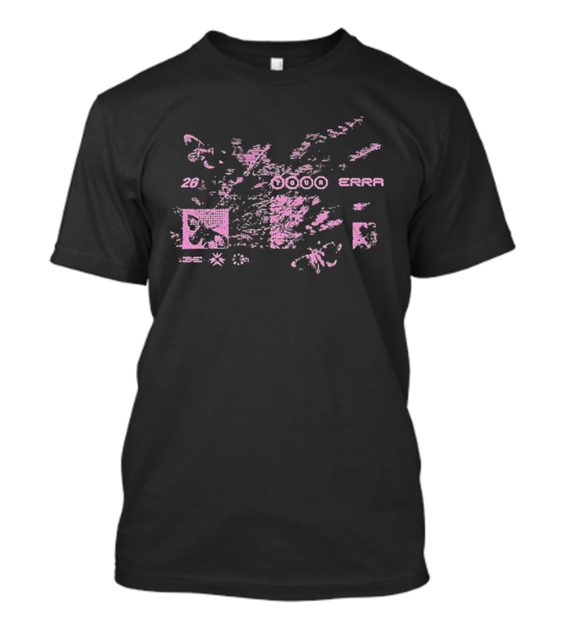 Erra 26 Tour Metalcore Progressive Metal Splatter Aesthetic T-Shirt