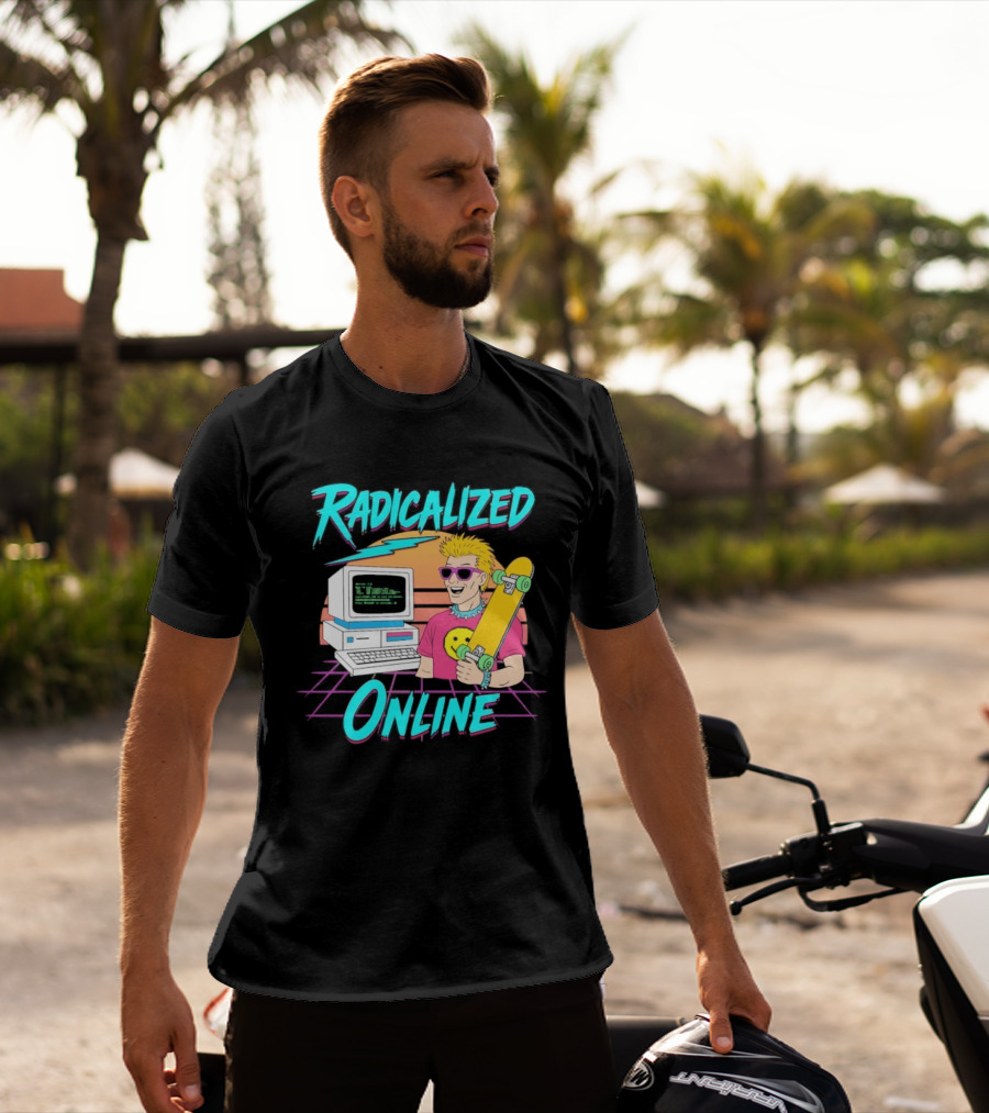Radicalized Online Skater Computer T-Shirt
