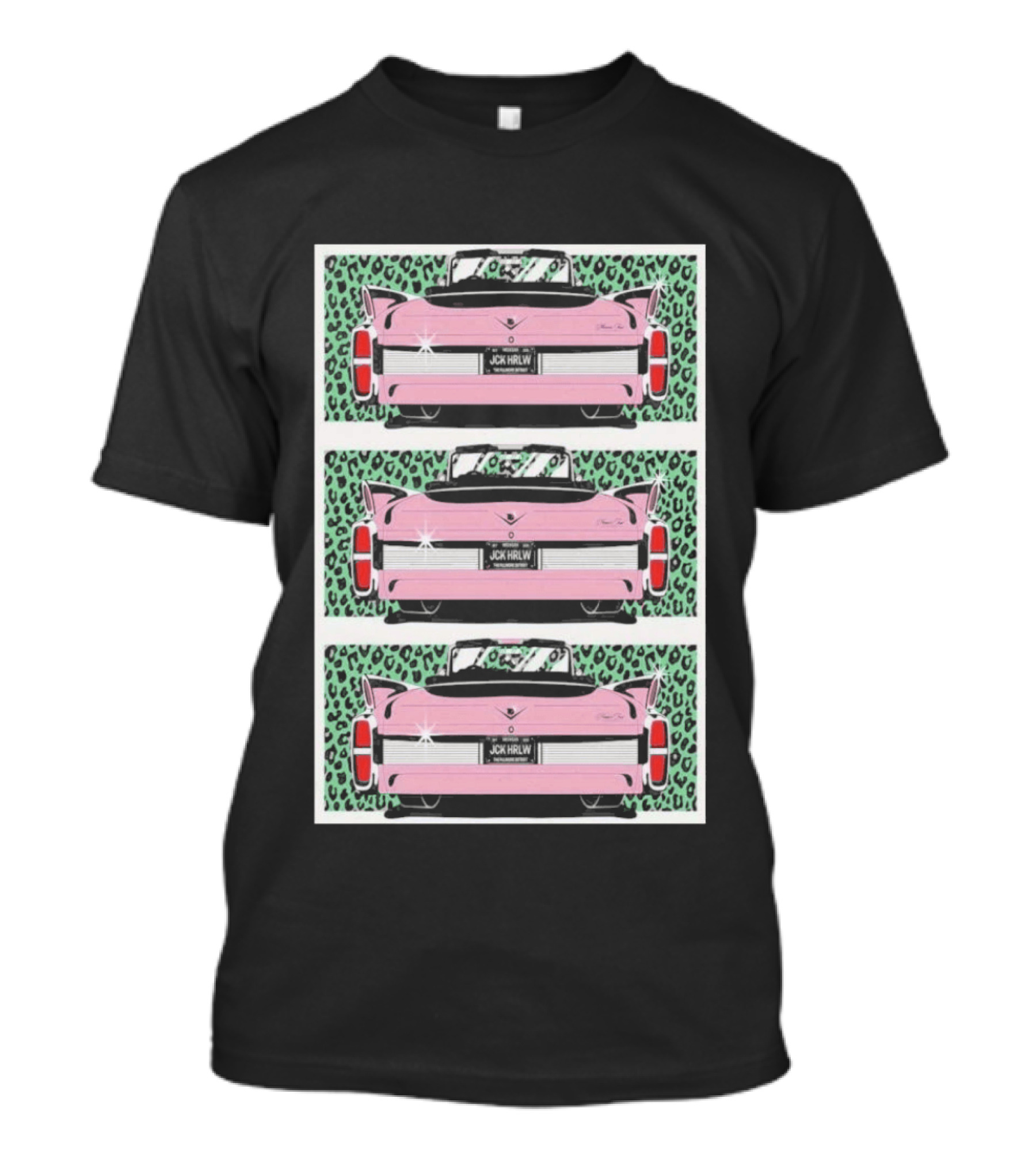 Jack Harlow Detroit MI August 11 2026 Pink Cadillac T-Shirt
