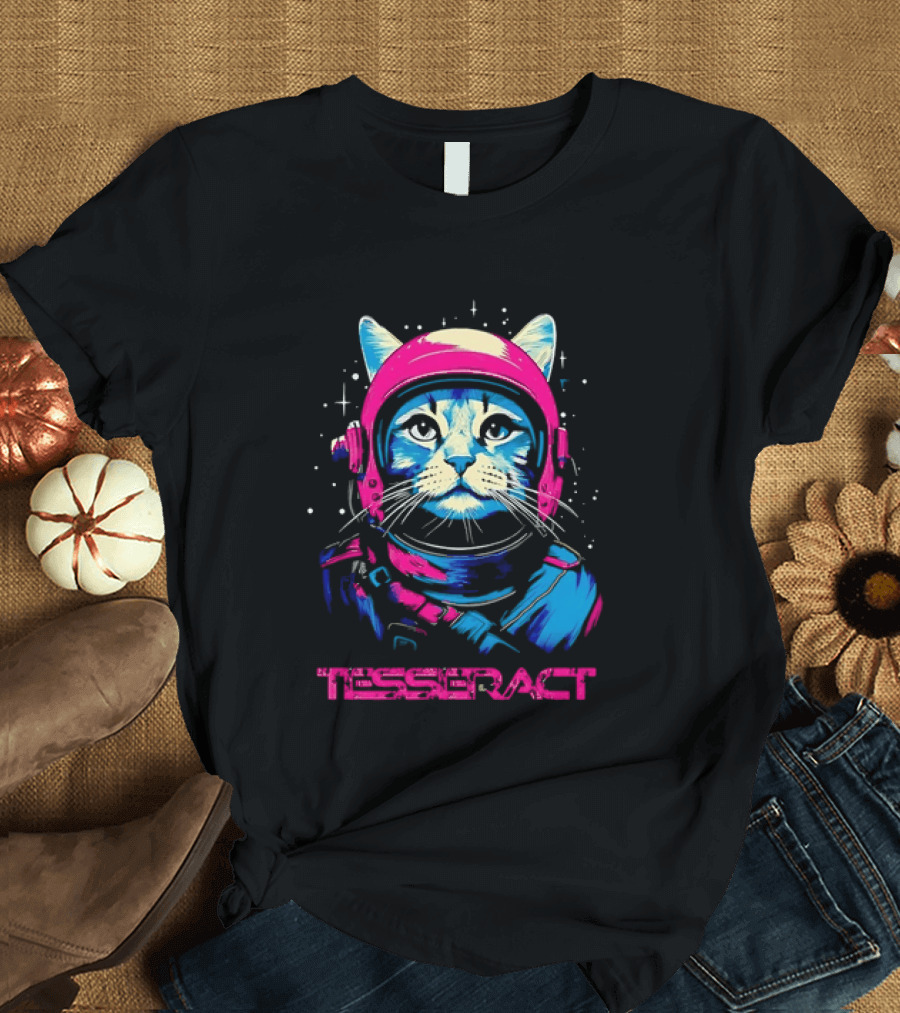 TesseracT Cosmic Cat Astronaut T-Shirt