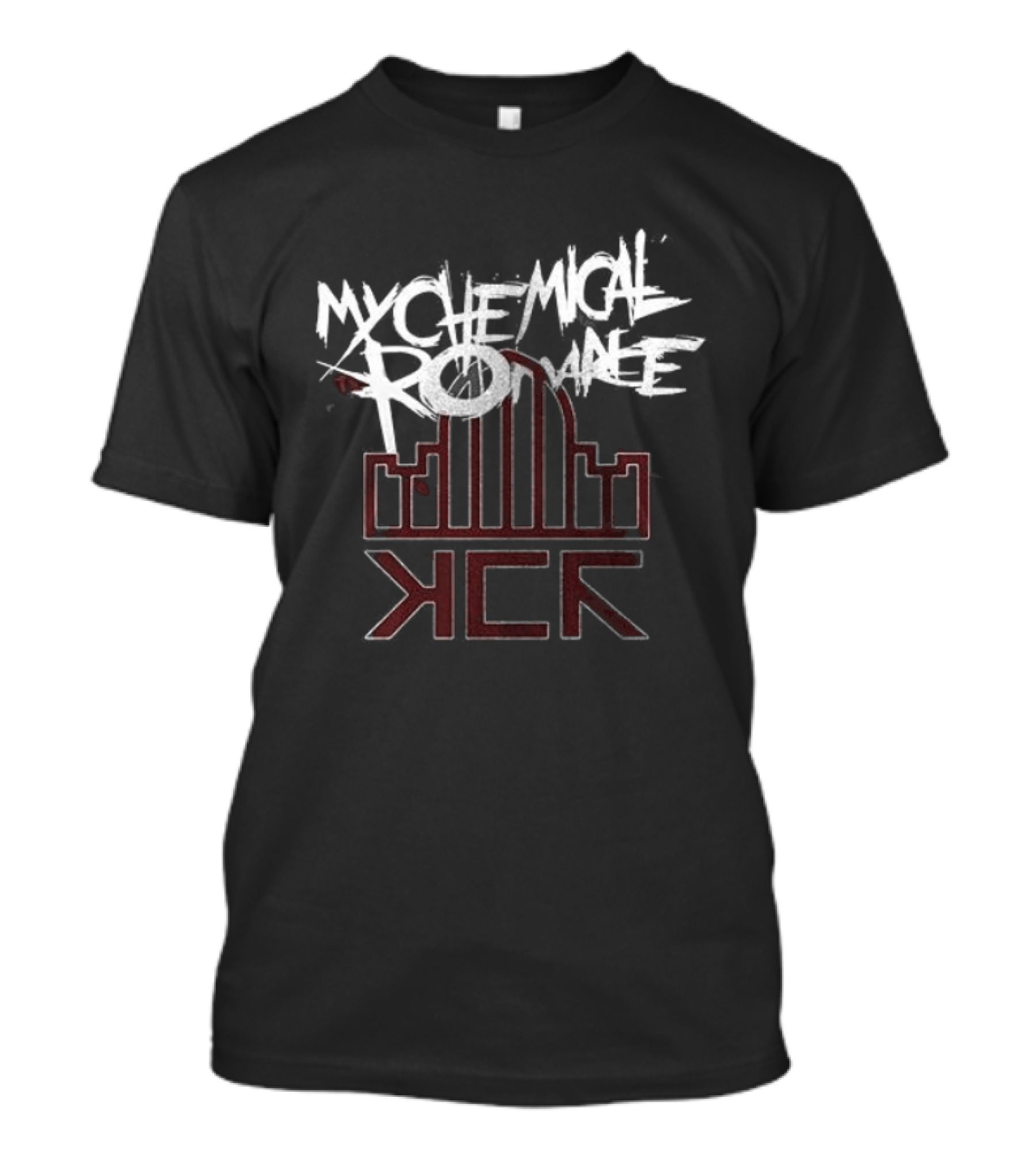 My Chemical Romance Long Live The Black Parade UK Tour Skeleton MCR T-Shirt