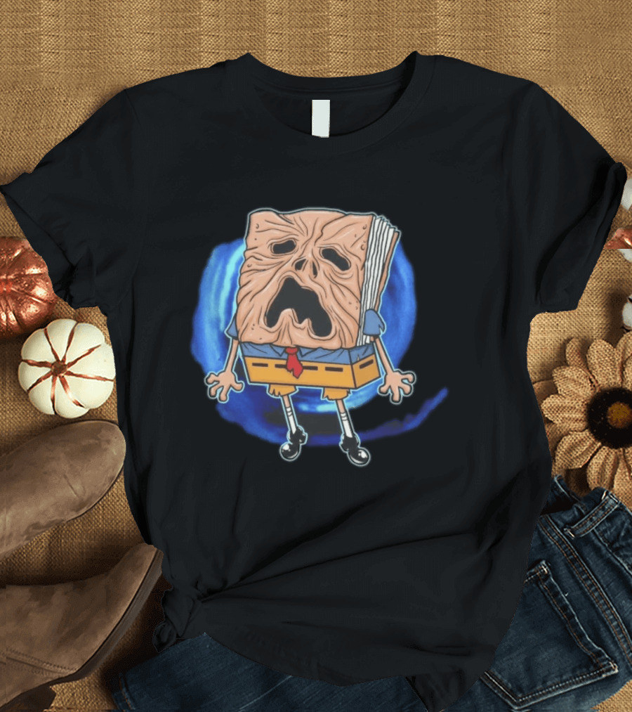 SpongeBob Necronomicon Mashup NecronomiBob T-Shirt