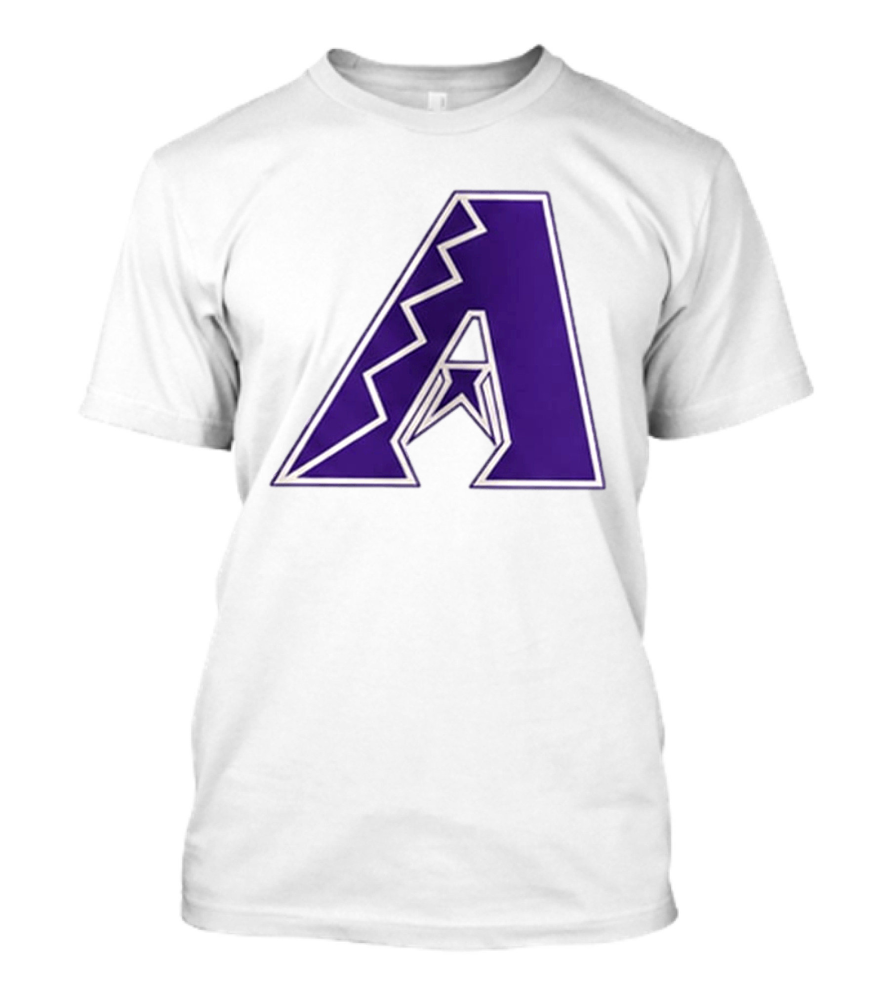 2026 Arizona Diamondbacks GCU Jersey Giveaway Purple "A" T-Shirt
