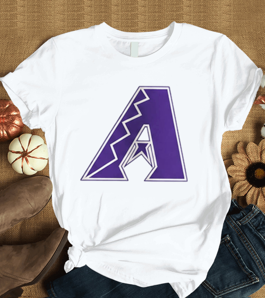 2026 Arizona Diamondbacks GCU Jersey Giveaway Purple "A" T-Shirt