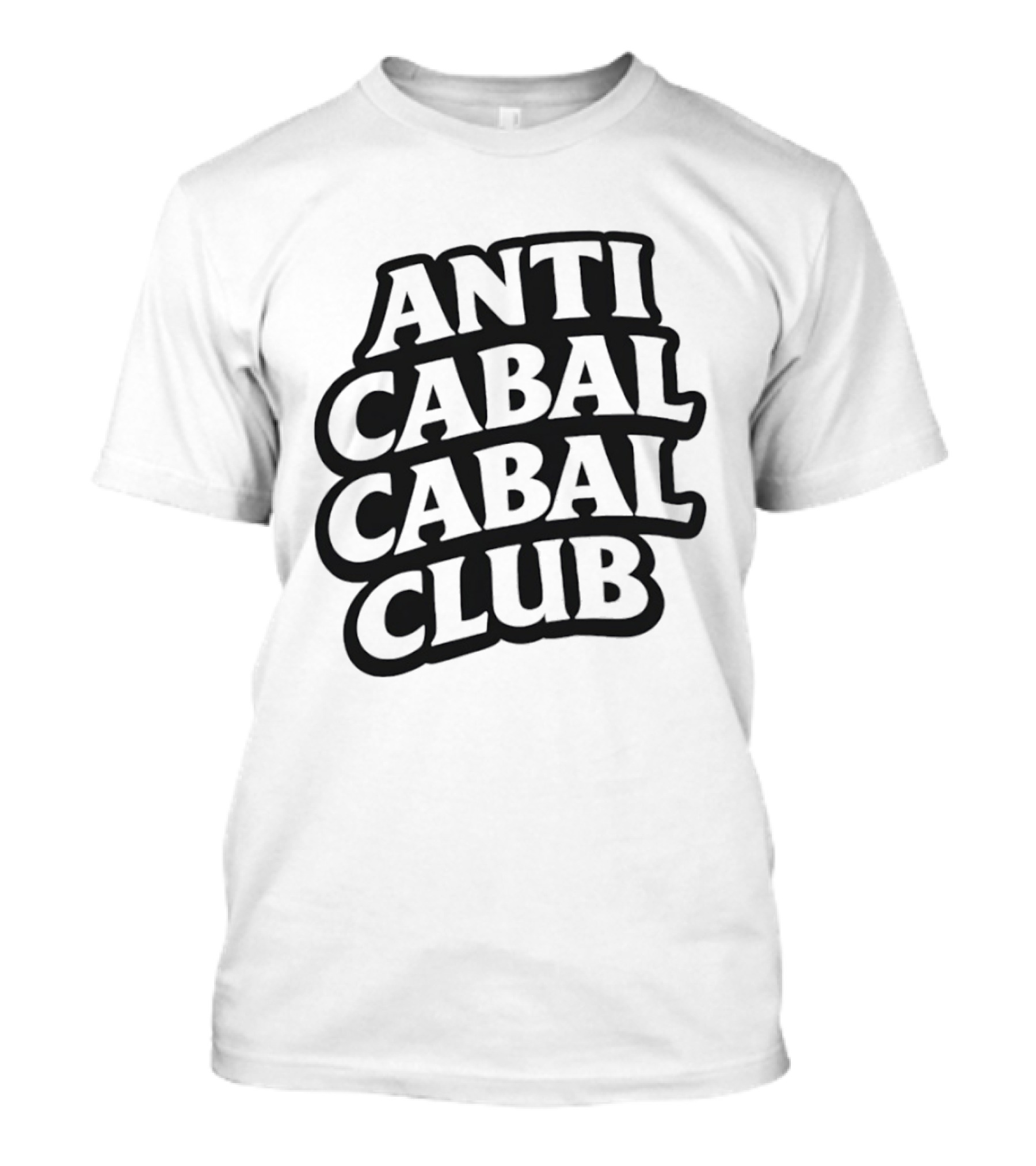 Anti Cabal Cabal Club Conspiracy Theory Meme T-Shirt
