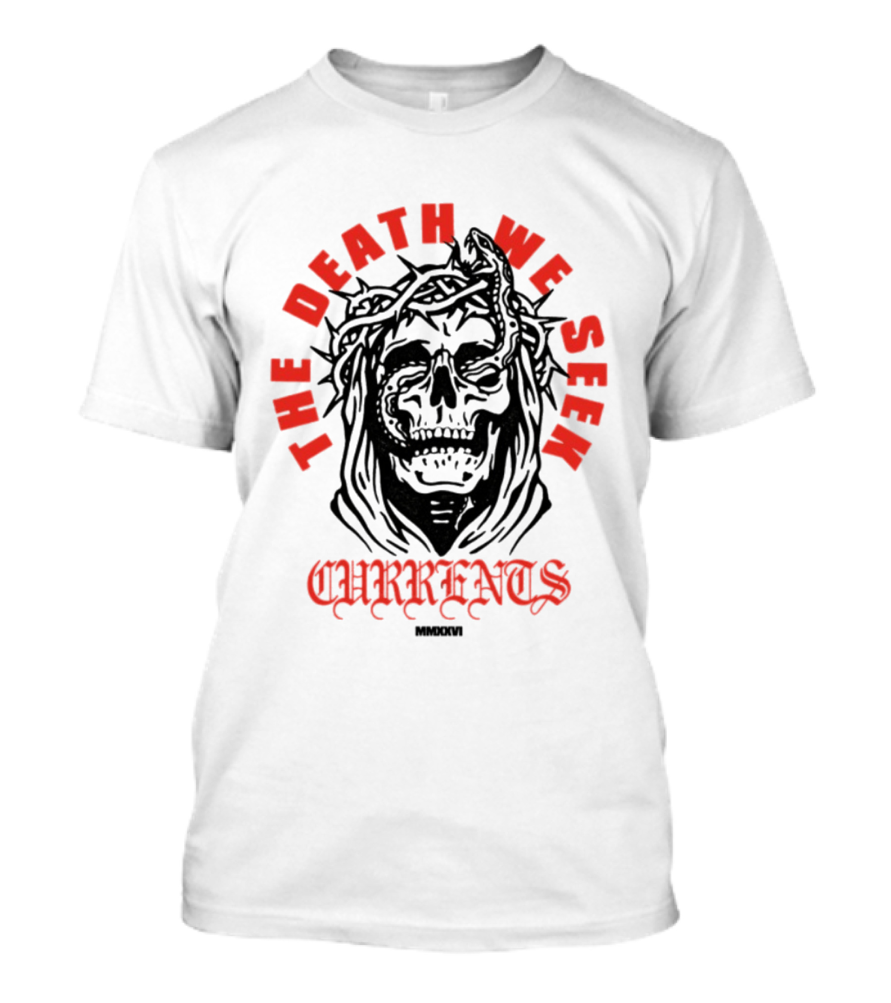 Currents The Death We Seek Skull T-Shirt