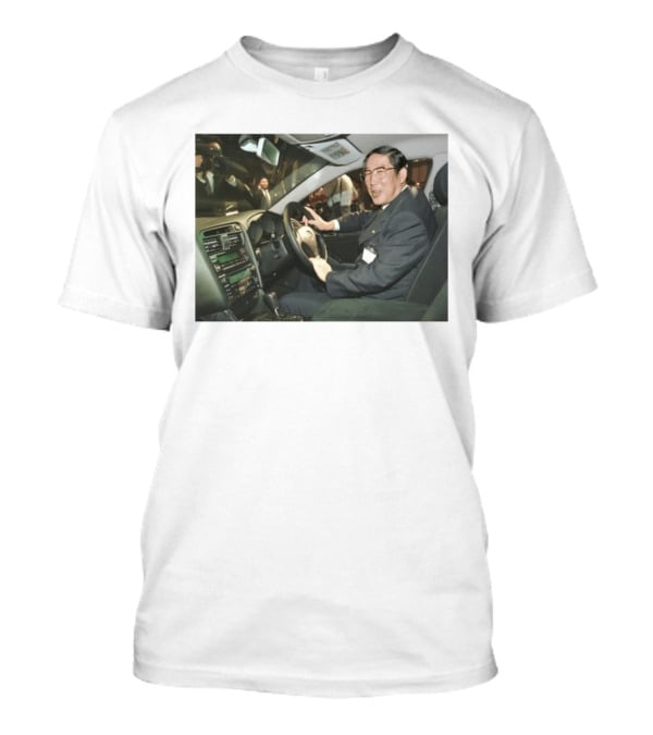 Hiroshi Okuda Driving Legacy Toyota Global Leadership Influence T-Shirt