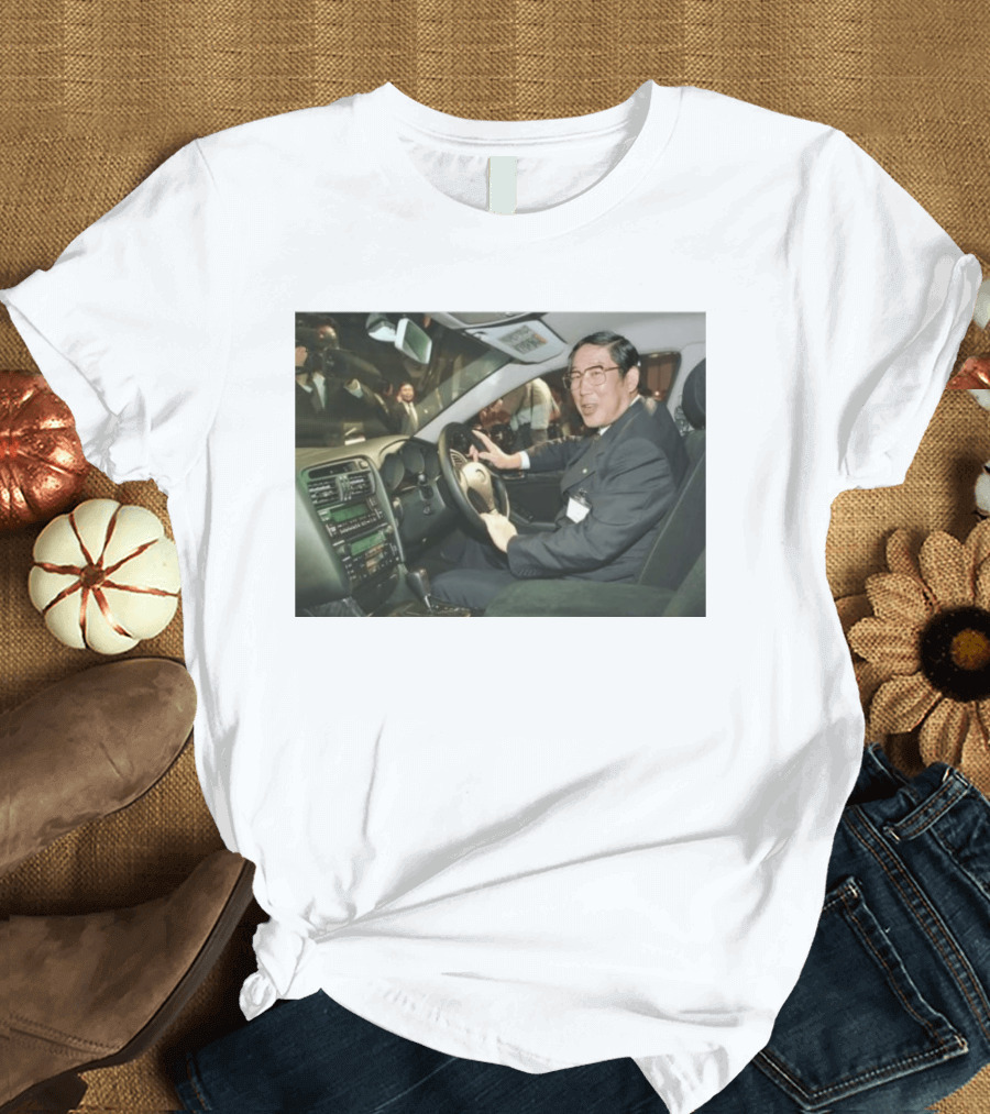 Hiroshi Okuda Driving Legacy Toyota Global Leadership Influence T-Shirt