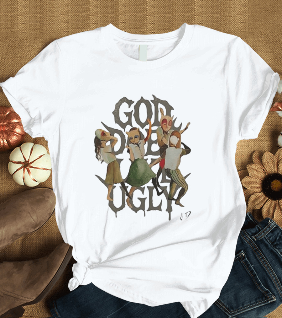 JID GDLU X Dreamville God Does Like Ugly Dollar And A Dream T-Shirt