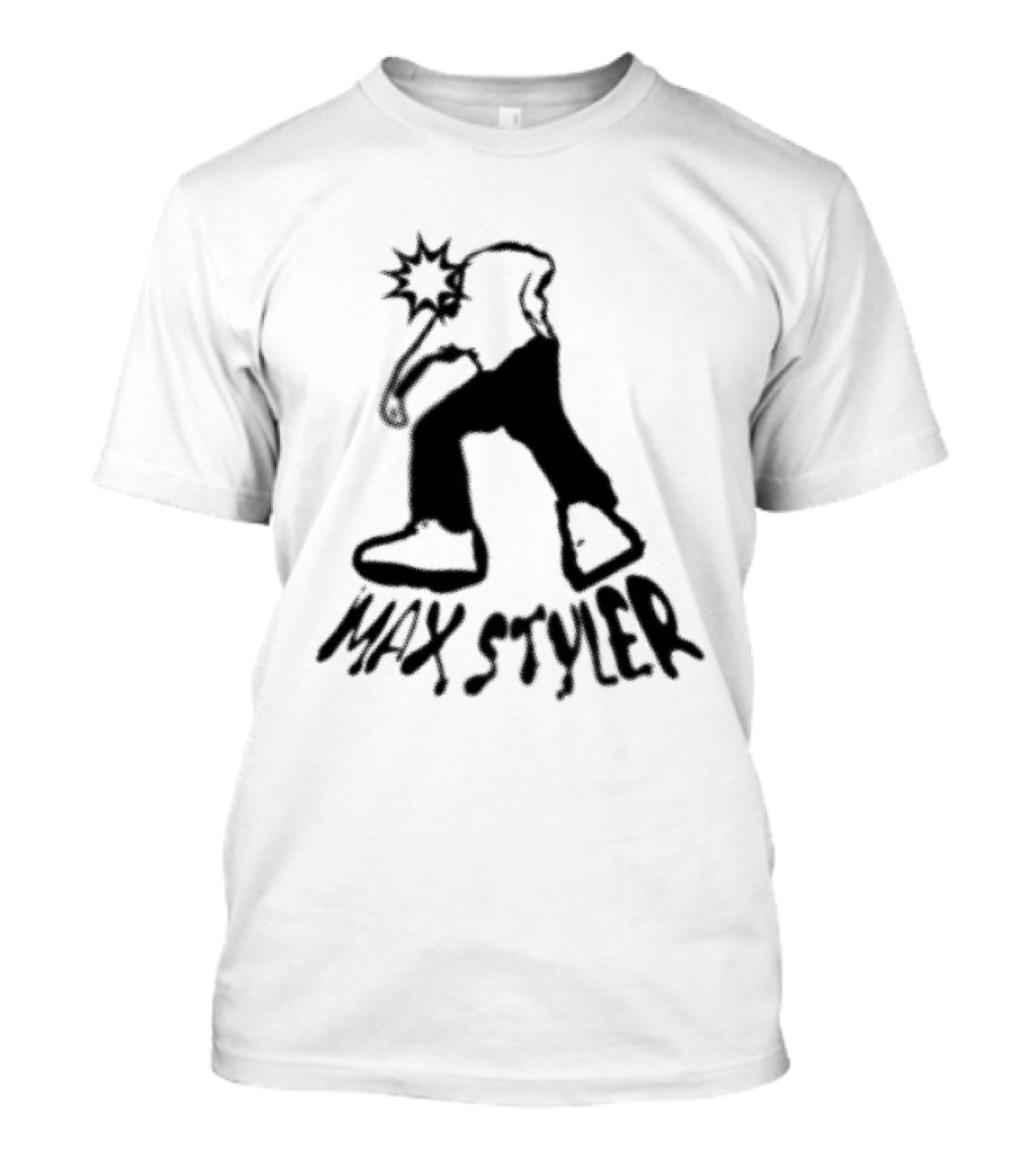 Max Styler Dancer Silhouette With Raised Arm T-Shirt