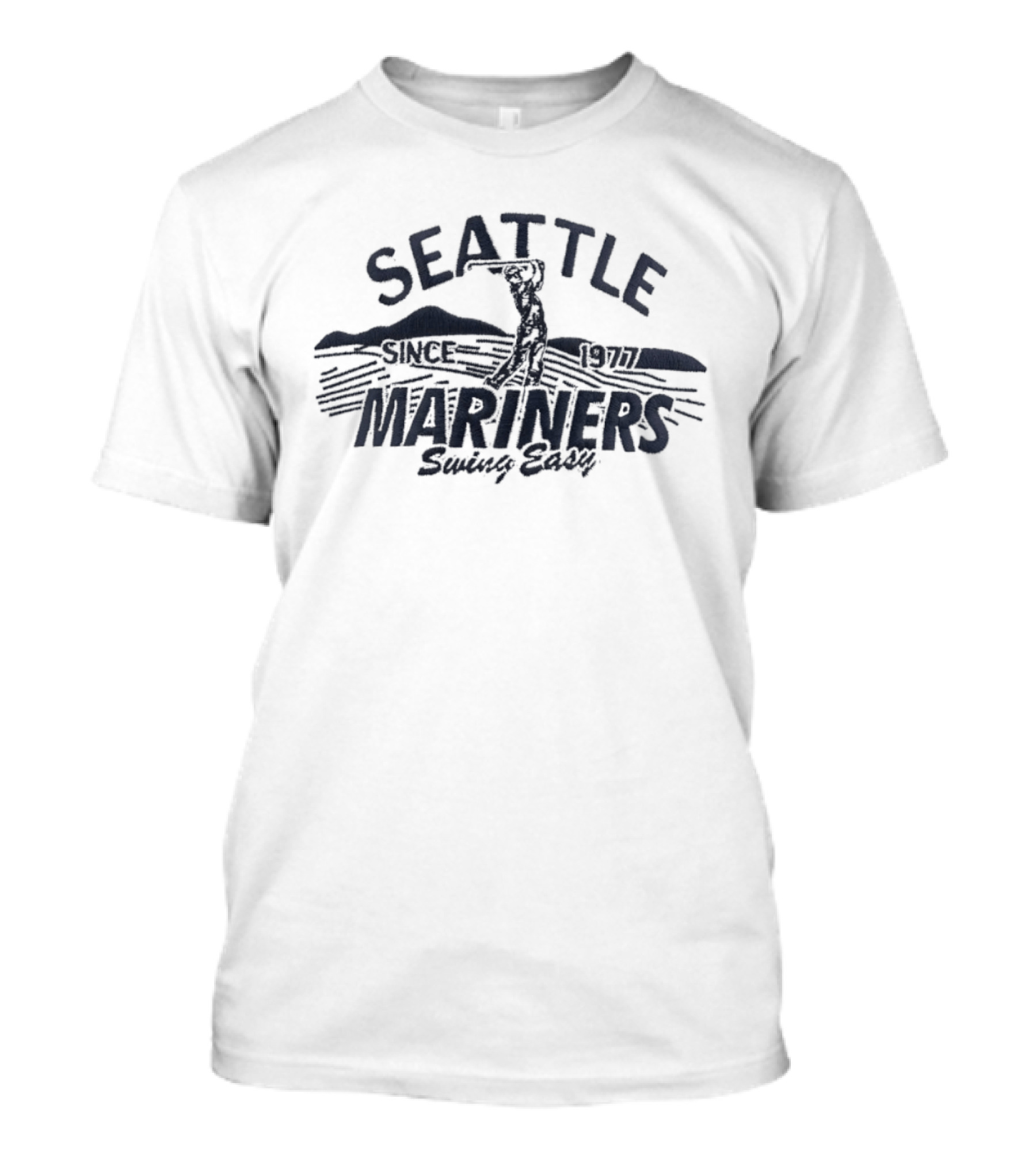 Seattle Mariners Swing Easy Since 1977 MLB T-Shirt