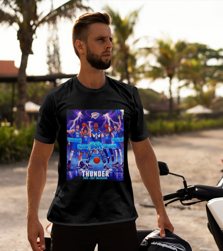 OKC Thunder 2026 2027 NBA Season SGA Hartenstein McCain Williams Holmgren T-Shirt