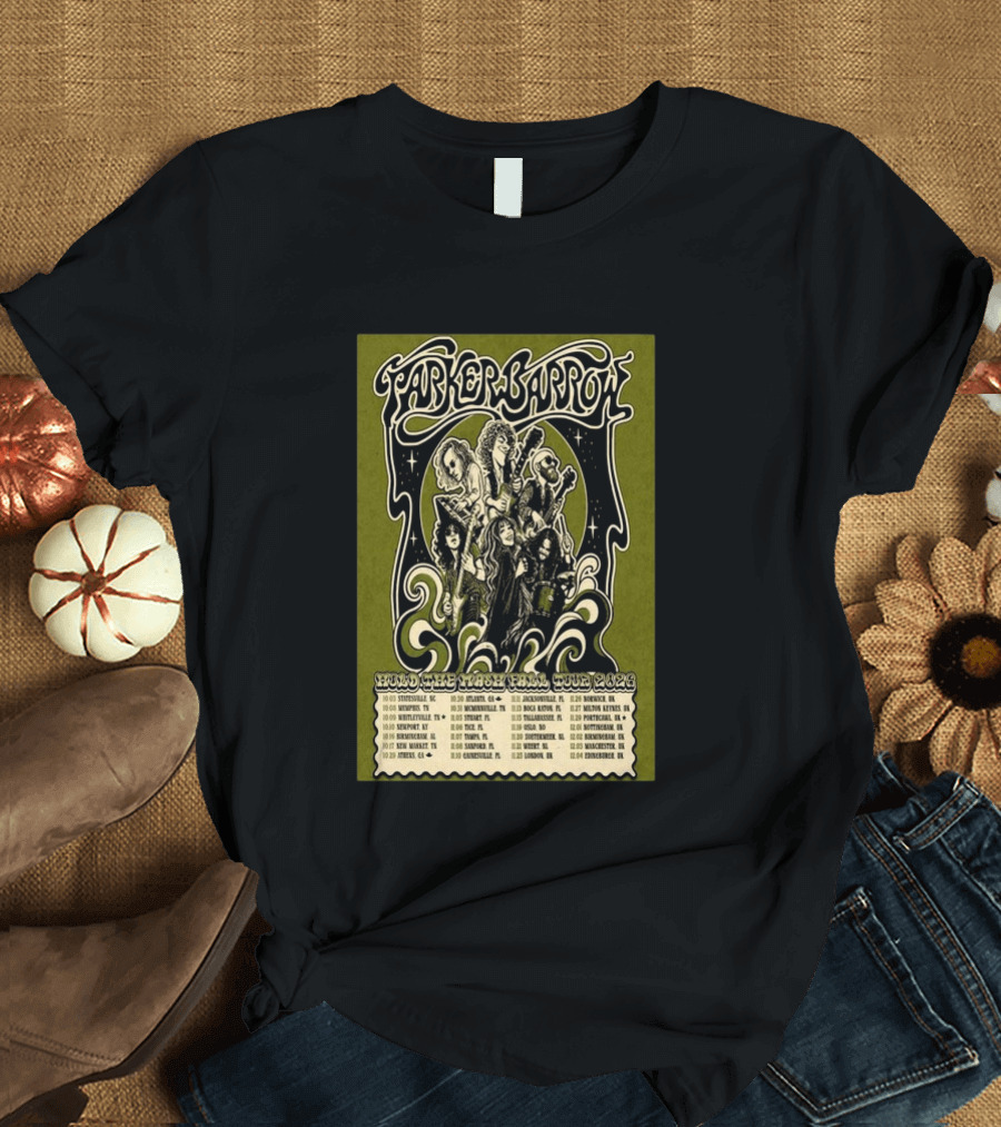 Parker Barrow Hold The Mash Fall Tour 2026 Concert Memphis Atlanta Nashville Houston T-Shirt