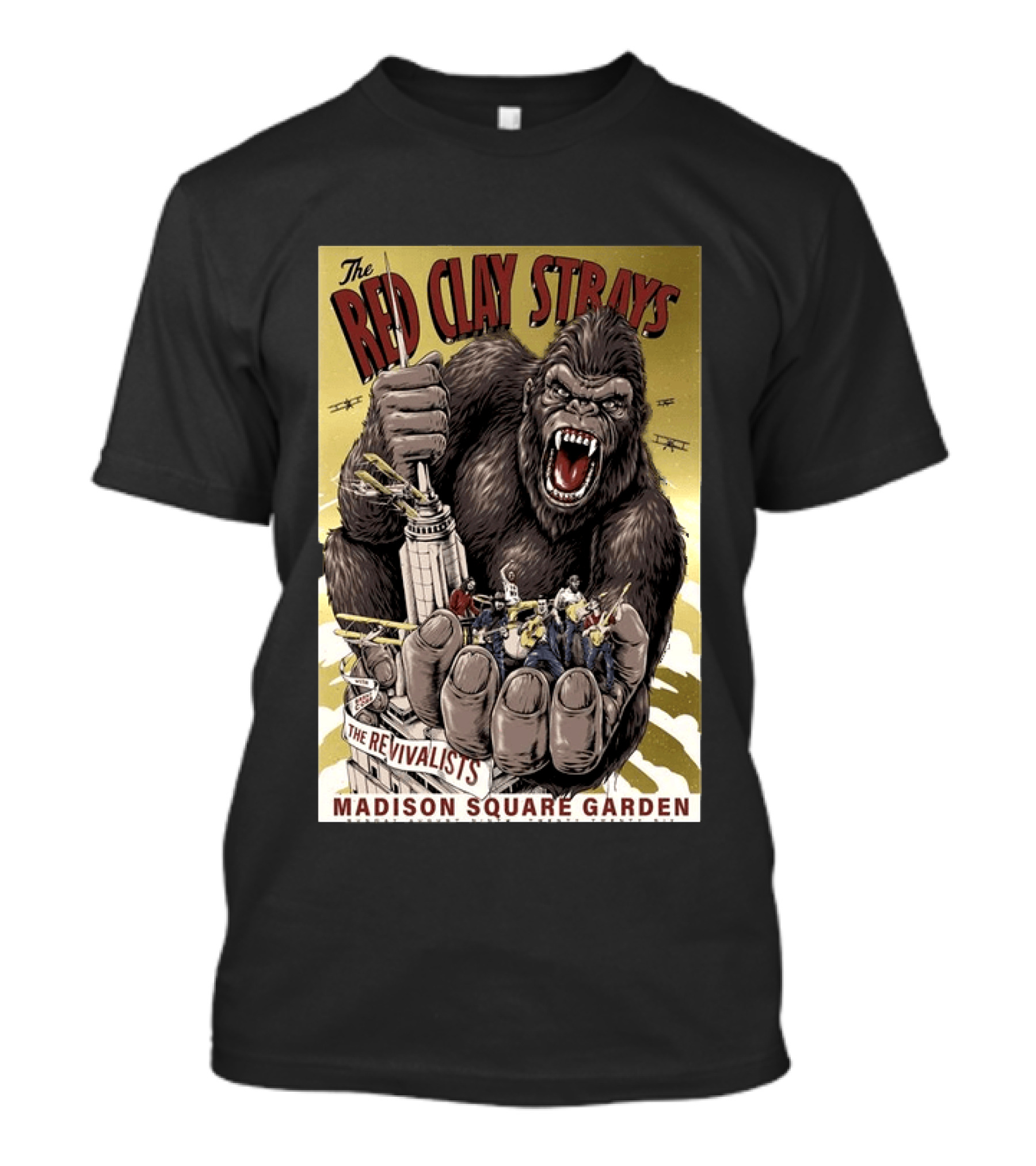 The Red Clay Strays The Revivalists Madison Square Garden New York August 09 2026 Concert T-Shirt