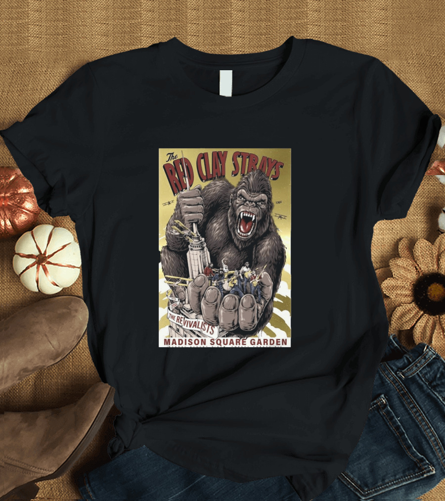 The Red Clay Strays The Revivalists Madison Square Garden New York August 09 2026 Concert T-Shirt