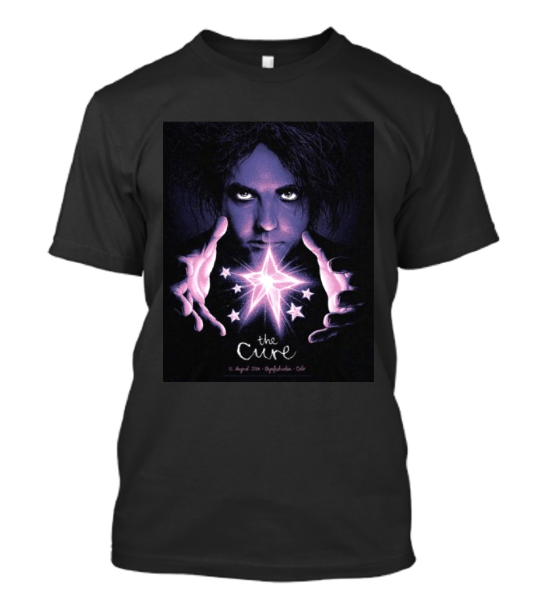 The Cure 11 August 2026 Event Spectrum Oslo T-Shirt