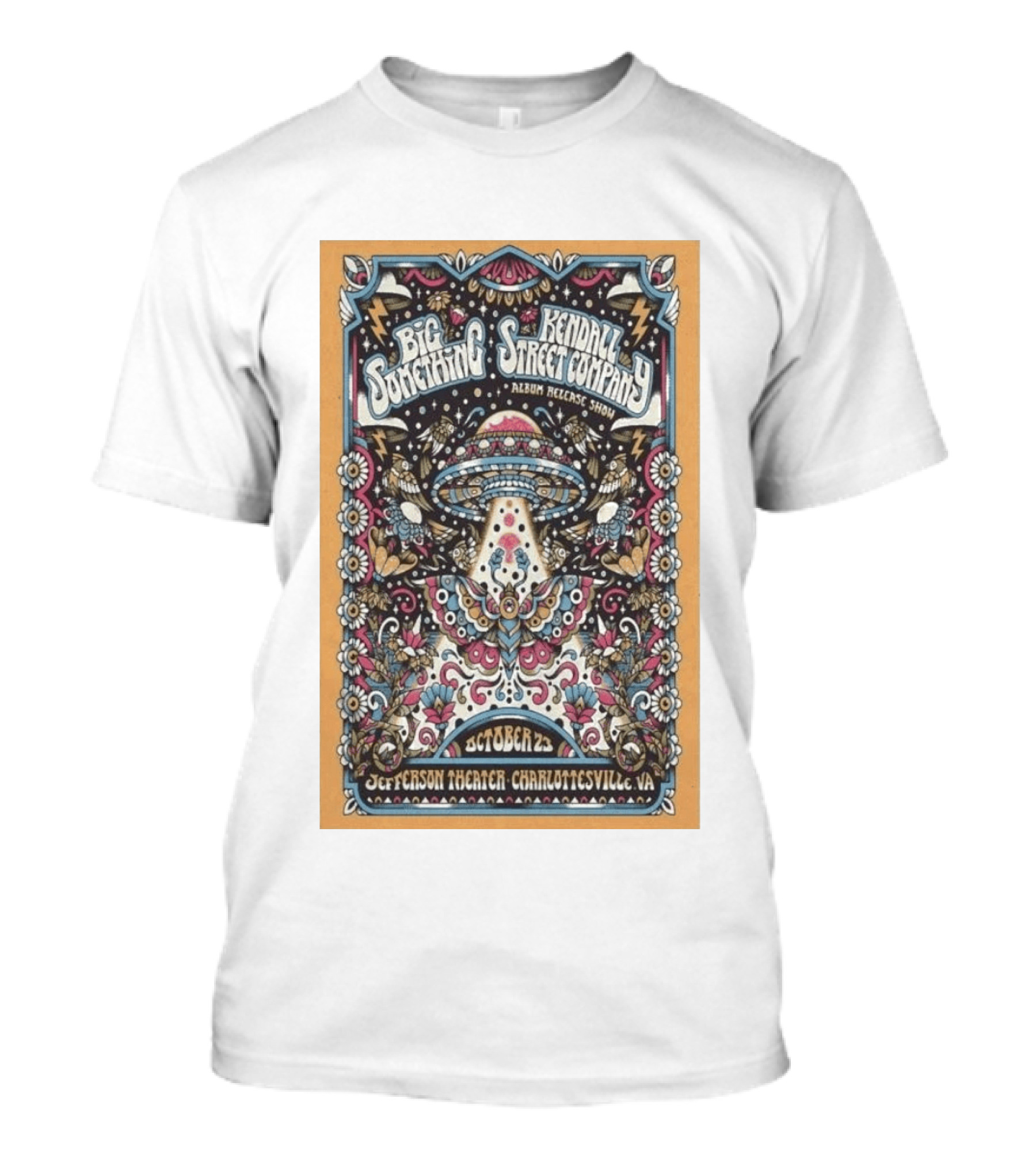 Big Something Kendall Street Company Album Release Show Jefferson Theater Charlottesville VA October 25 2026 T-Shirt