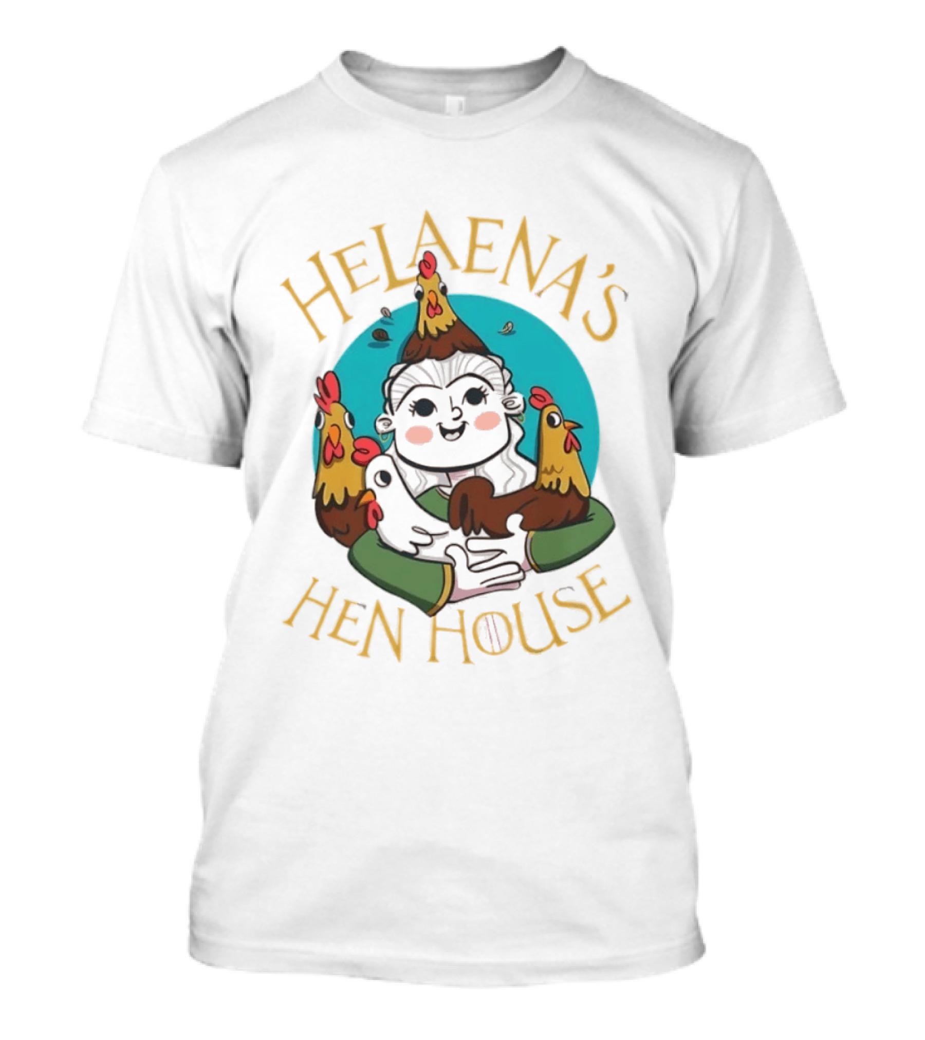 Helaena's Hen House Fantasy Helaena Targaryen T-Shirt