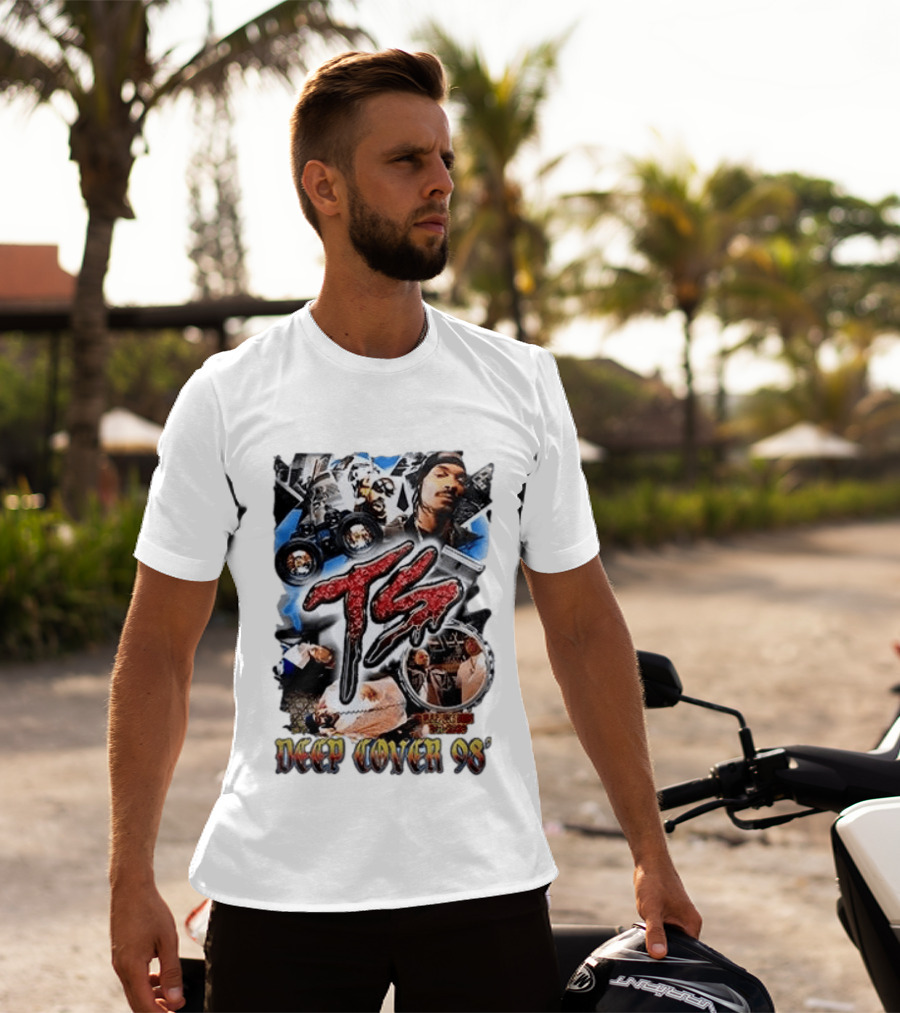 Toney Starks Deep Cover 98 RIP Big Pun 90s Rap Album Mashup T-Shirt