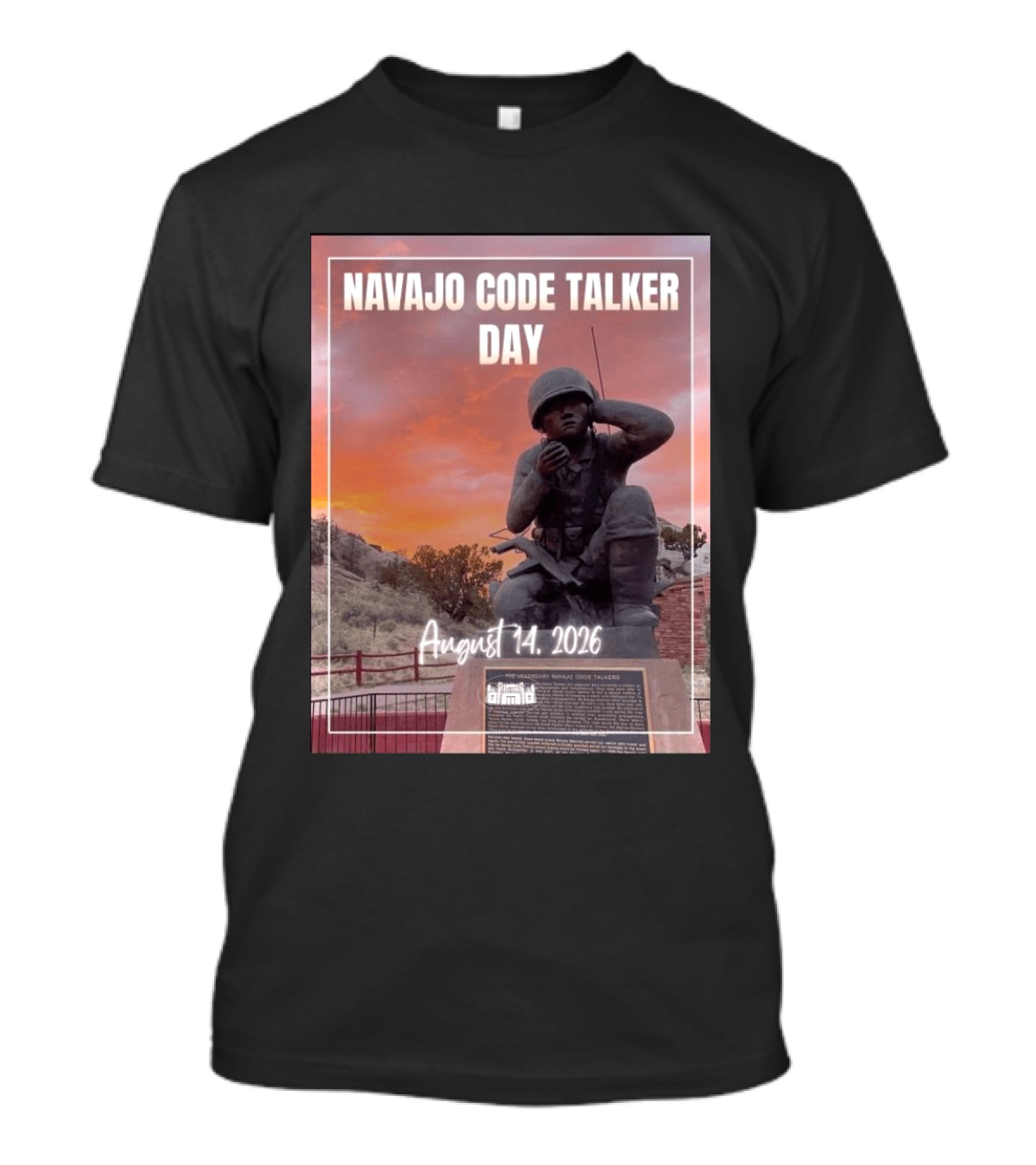 Navajo Code Talker Day August 14 2026 Honoring Legacy And Courage T-Shirt
