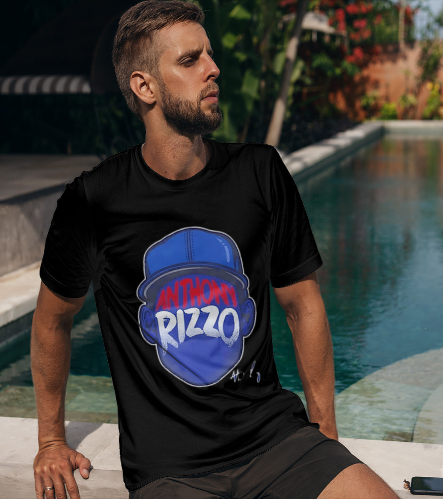 Anthony Rizzo Chicago Cubs Baseball Cap T-Shirt