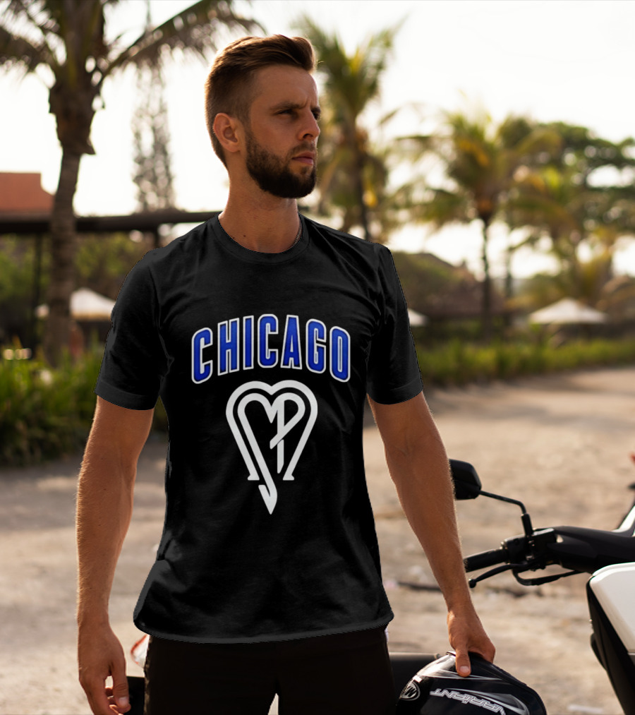 Chicago City Heart Love T-Shirt