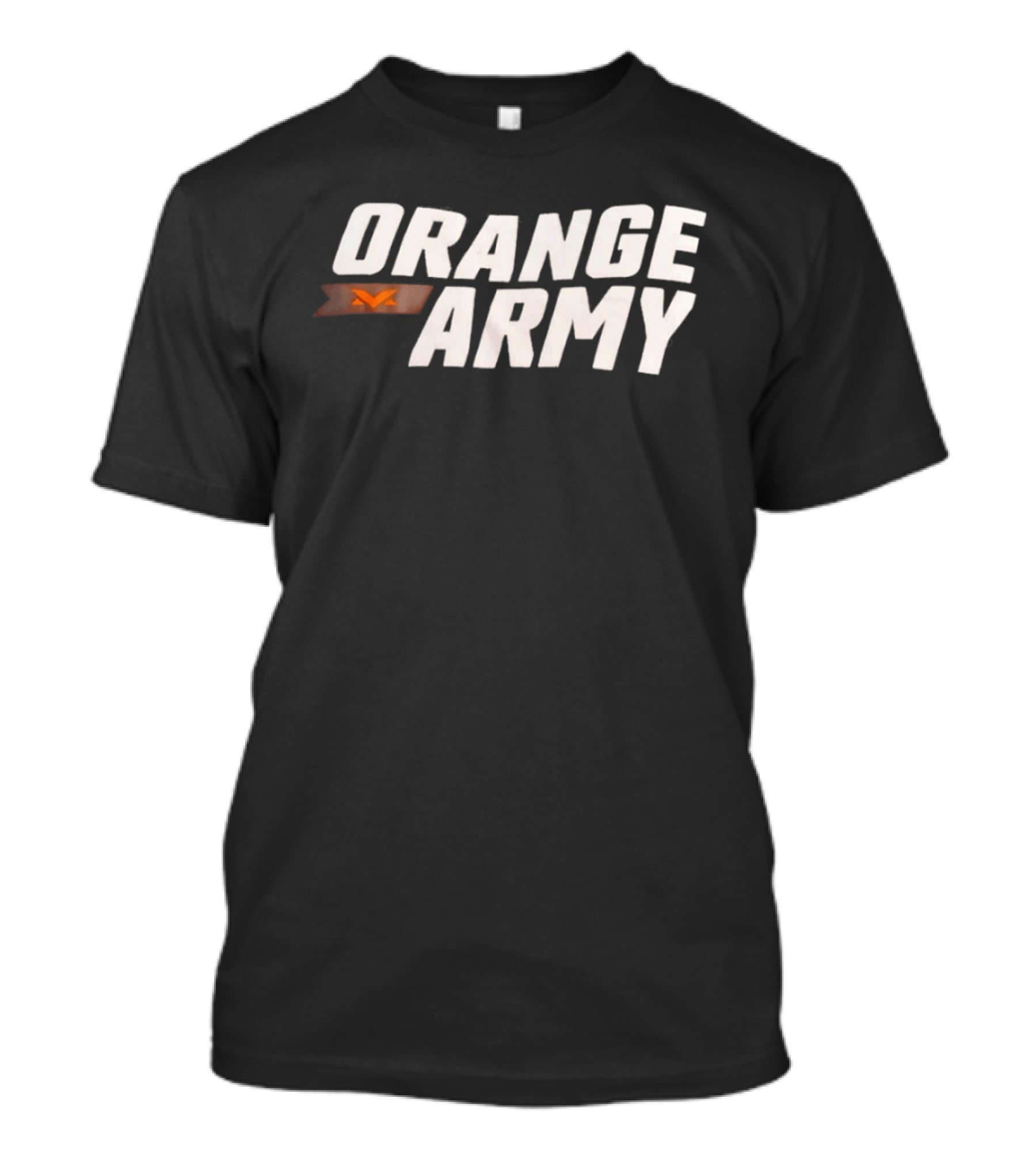 Orange Army Team Spirit Supporter Flag T-Shirt