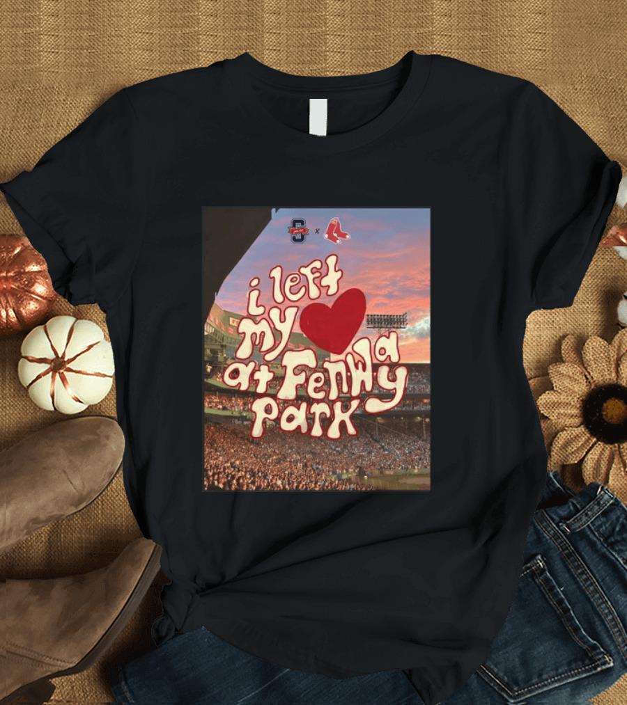 Cleveland Guardians Boston Red Sox I Left My Heart At Fenway Park T-Shirt