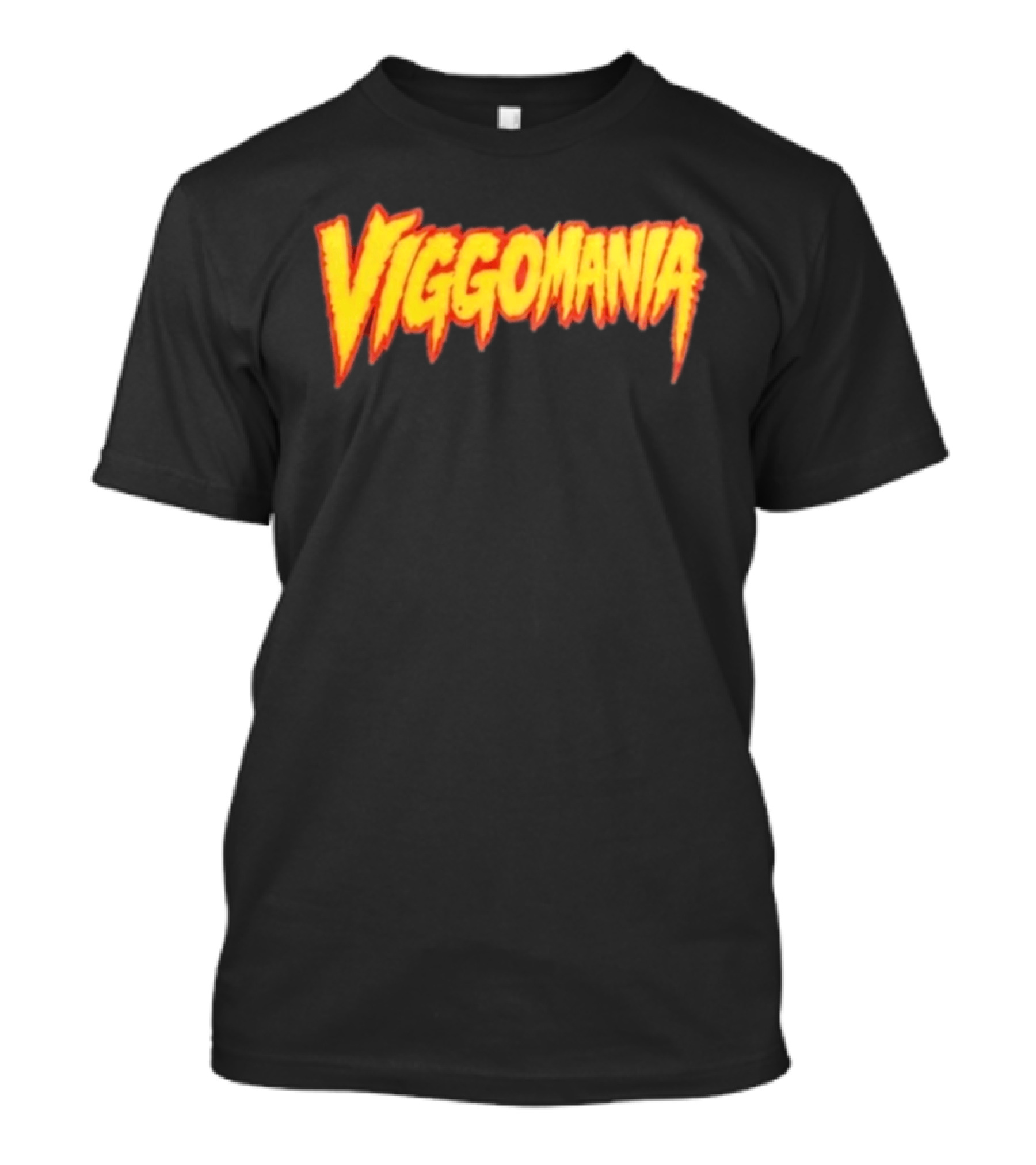 VIGGOMANIA Bold Retro Style Text Trend T-Shirt