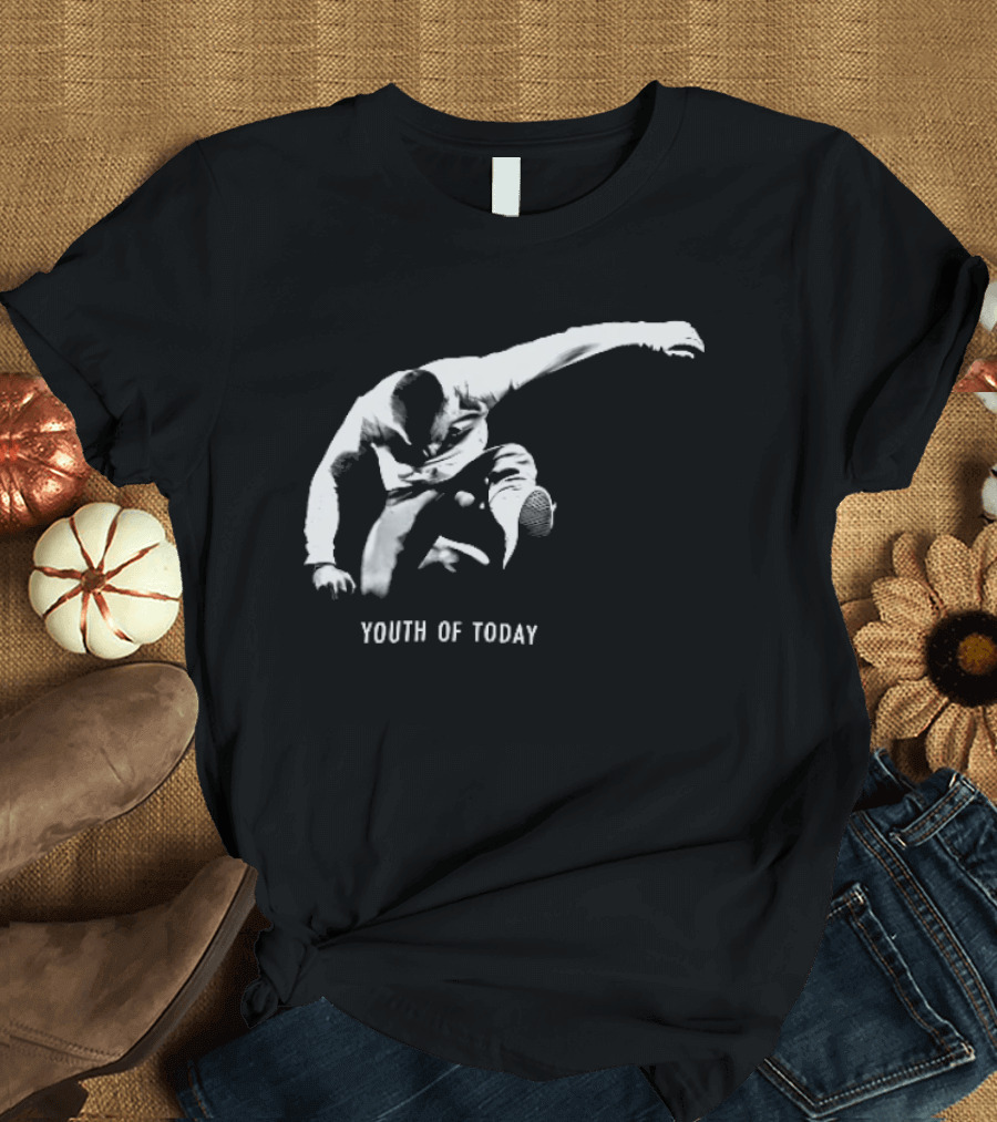 Youth Of Today Hardcore Punk Iconic Jump T-Shirt
