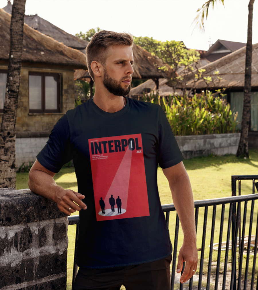 Interpol San Francisco 2026 Great American Music Hall Warfield Theatre Event Julie T-Shirt