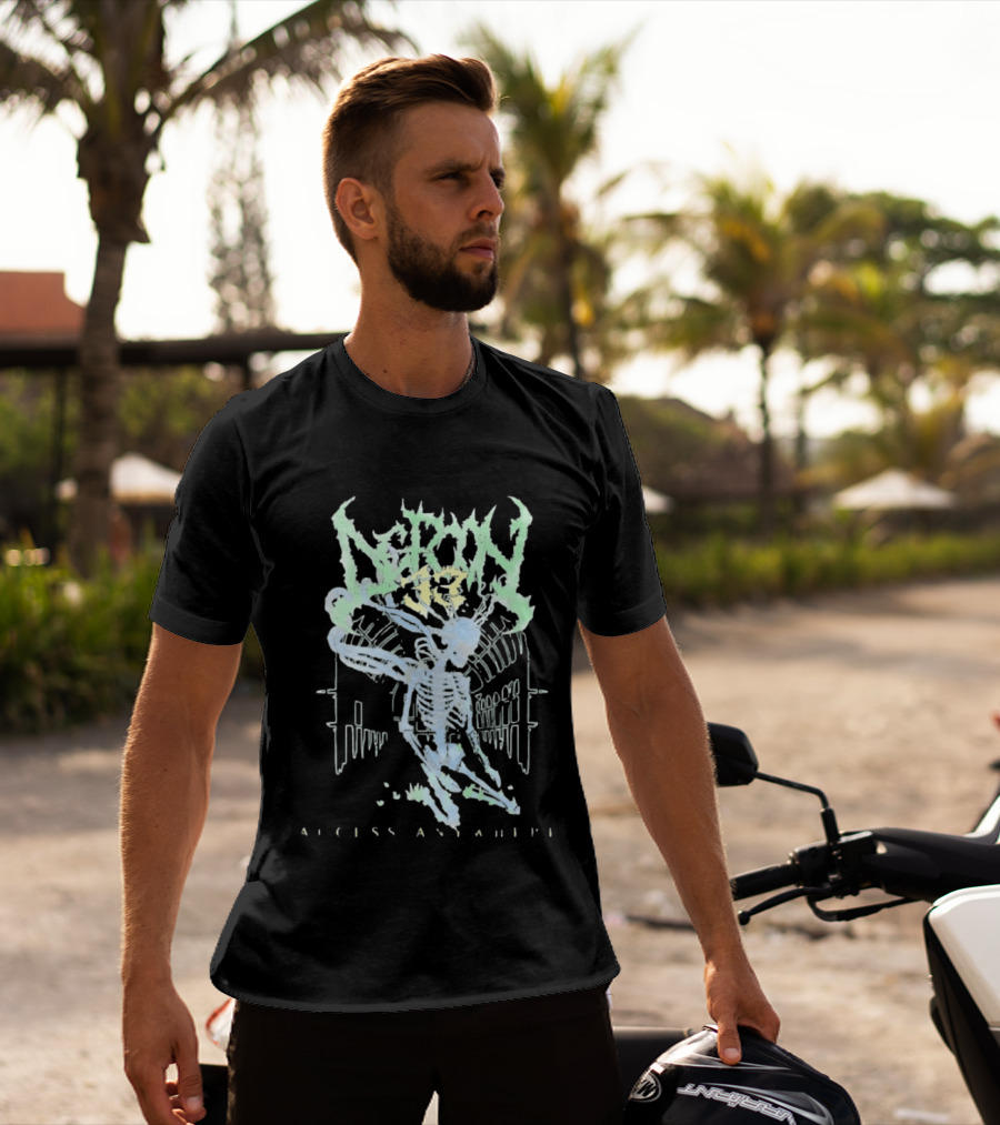 Neron 13 Skeleton Access Anywhere Metal Band T-Shirt