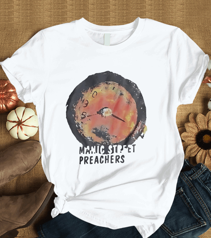 Manic Street Preachers Alternative Rock Band Dial T-Shirt