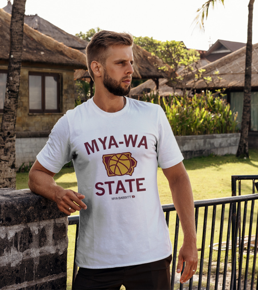 Mya Wa State Basketball NCAA Mya Babbitt T-Shirt