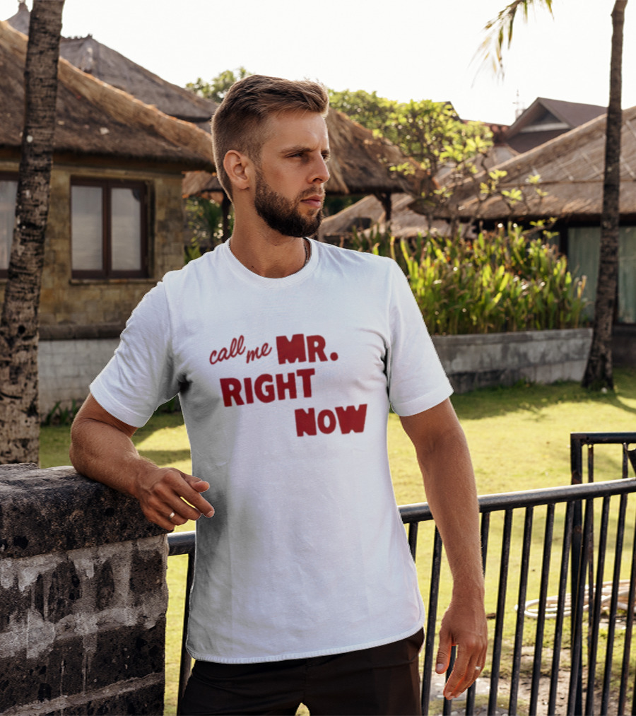 Republic Records Store Call Me Mr. Right Now T-Shirt