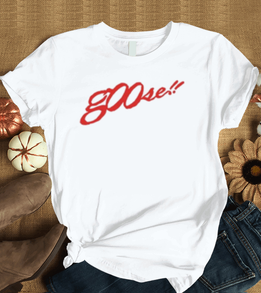 Grent Perez G00se Baseball Red Script T-Shirt