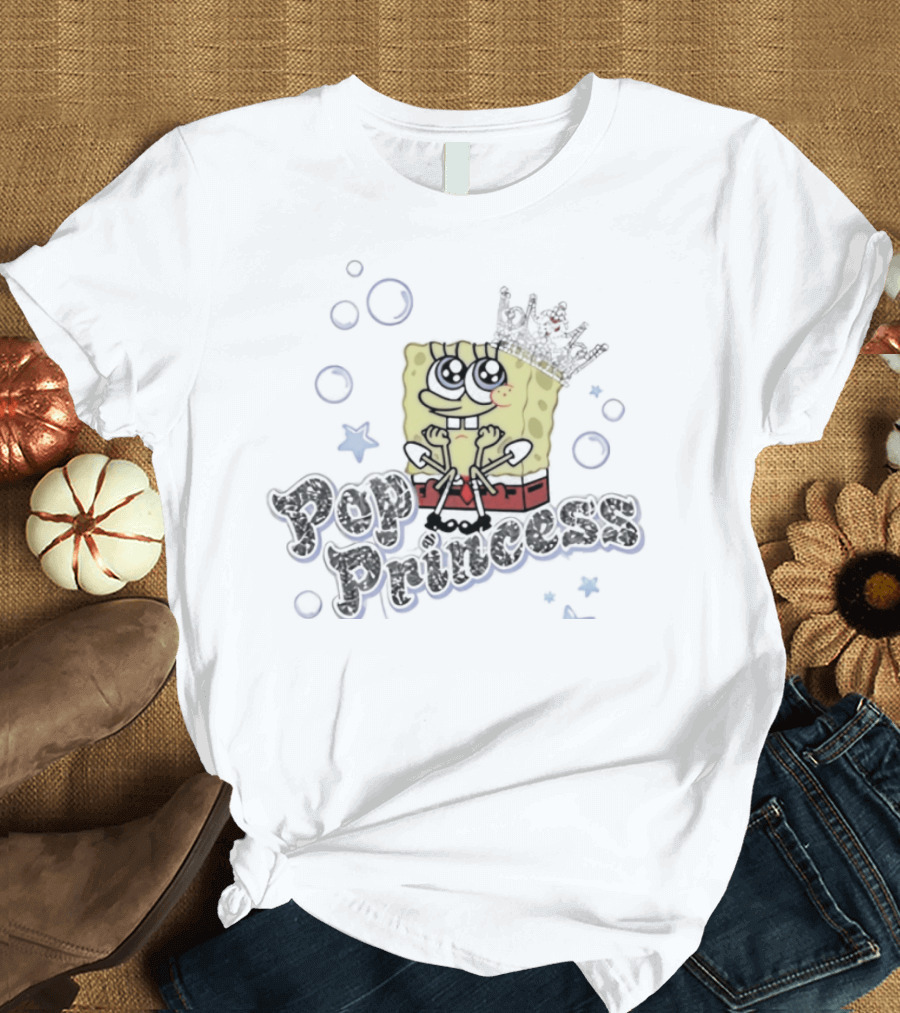 Nickelodeon SpongeBob SquarePants Pop Princess Bubbles Crown T-Shirt