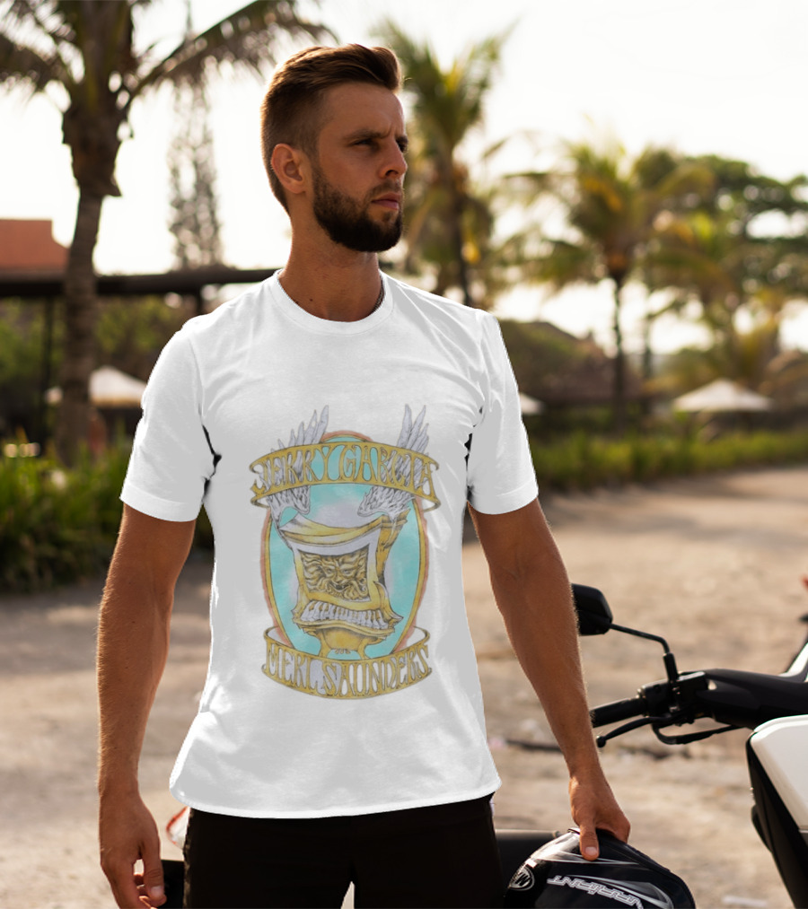 Jerry Garcia Merl Saunders Winged Piano Collaboration T-Shirt